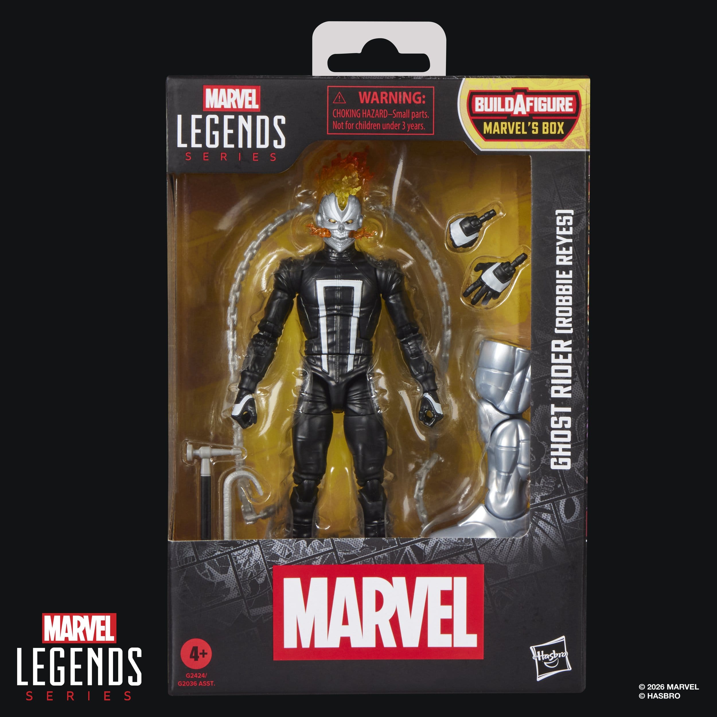 Marvel Legends: Ghost Rider (Robbie Reyes) (BAF: Marvel's Box)-Actionfiguren-Hasbro-Mighty Underground