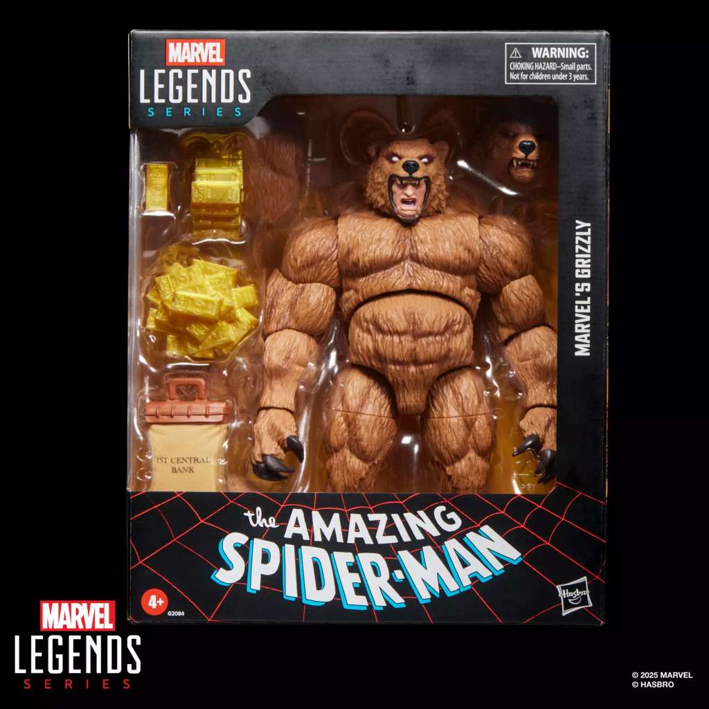 Marvel Legends: Grizzly (Spider-Man)-Actionfiguren-Hasbro-Mighty Underground