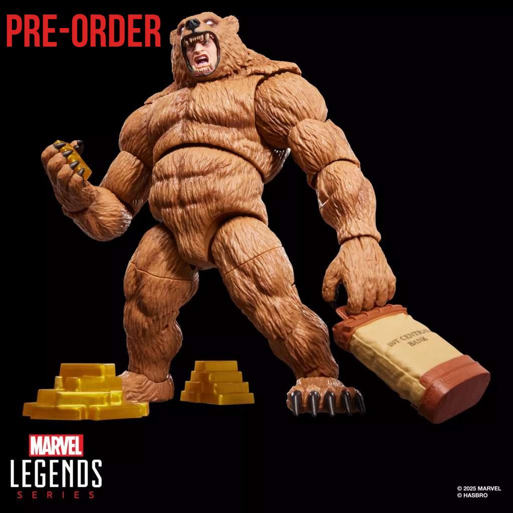 Marvel Legends: Grizzly (Spider-Man)-Actionfiguren-Hasbro-Mighty Underground