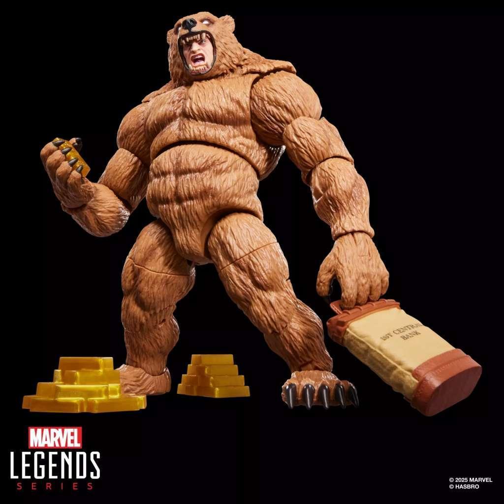 Marvel Legends: Grizzly (Spider-Man)-Actionfiguren-Hasbro-Mighty Underground