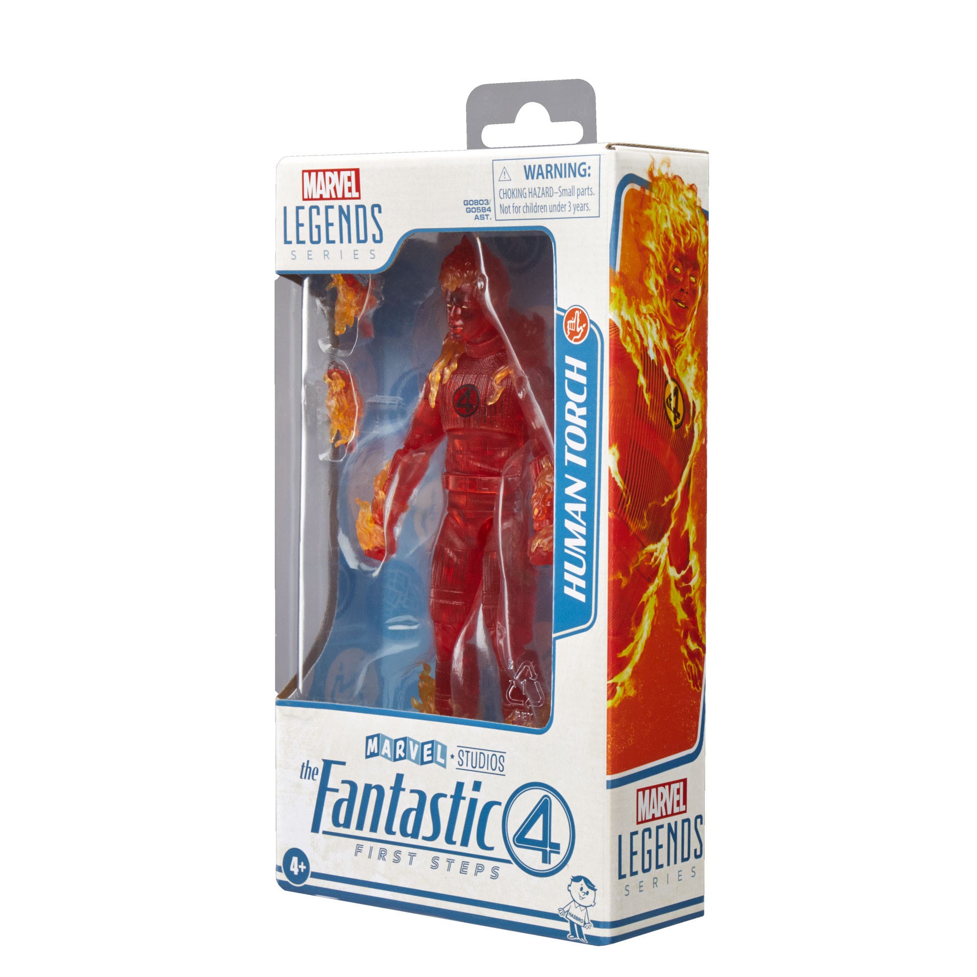 Marvel Legends: Human Torch (The Fantastic Four: First Steps)-Actionfiguren-Hasbro-Mighty Underground