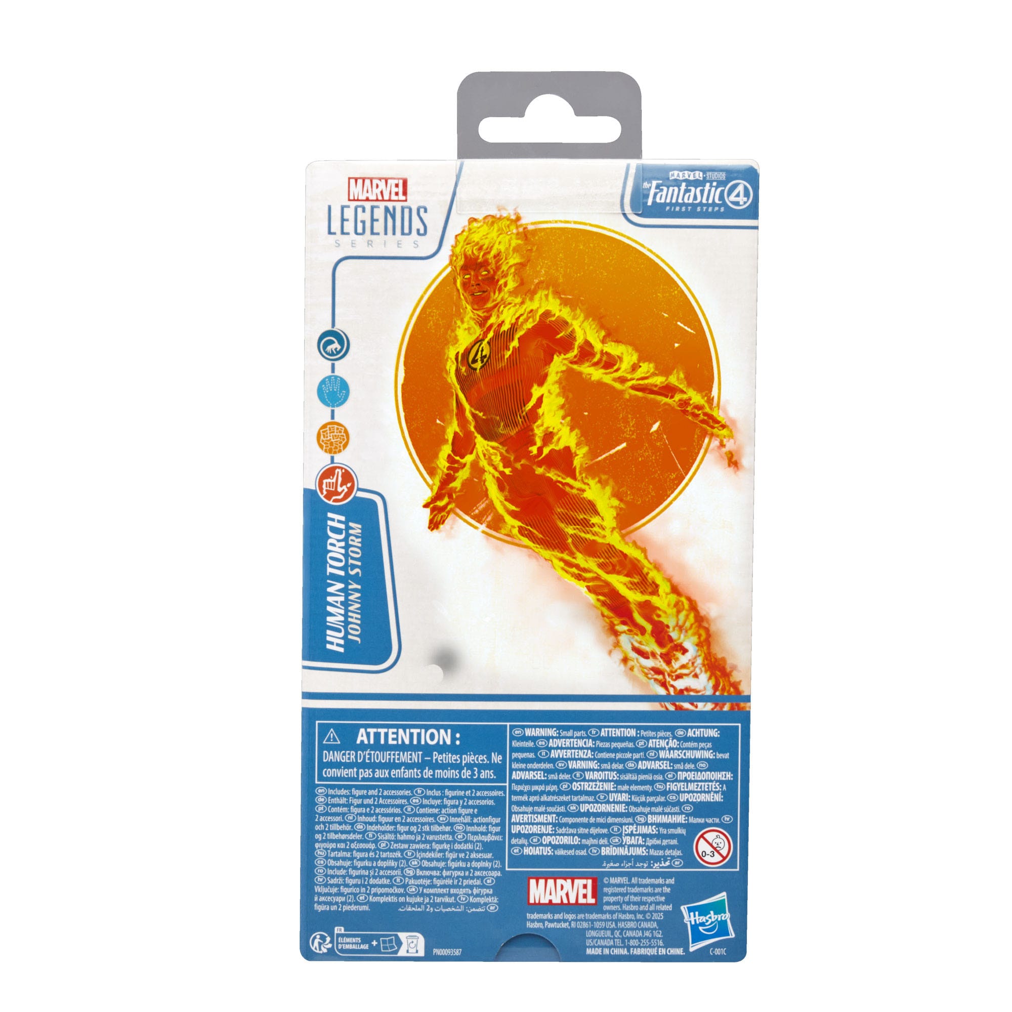 Marvel Legends: Human Torch (The Fantastic Four: First Steps)-Actionfiguren-Hasbro-Mighty Underground