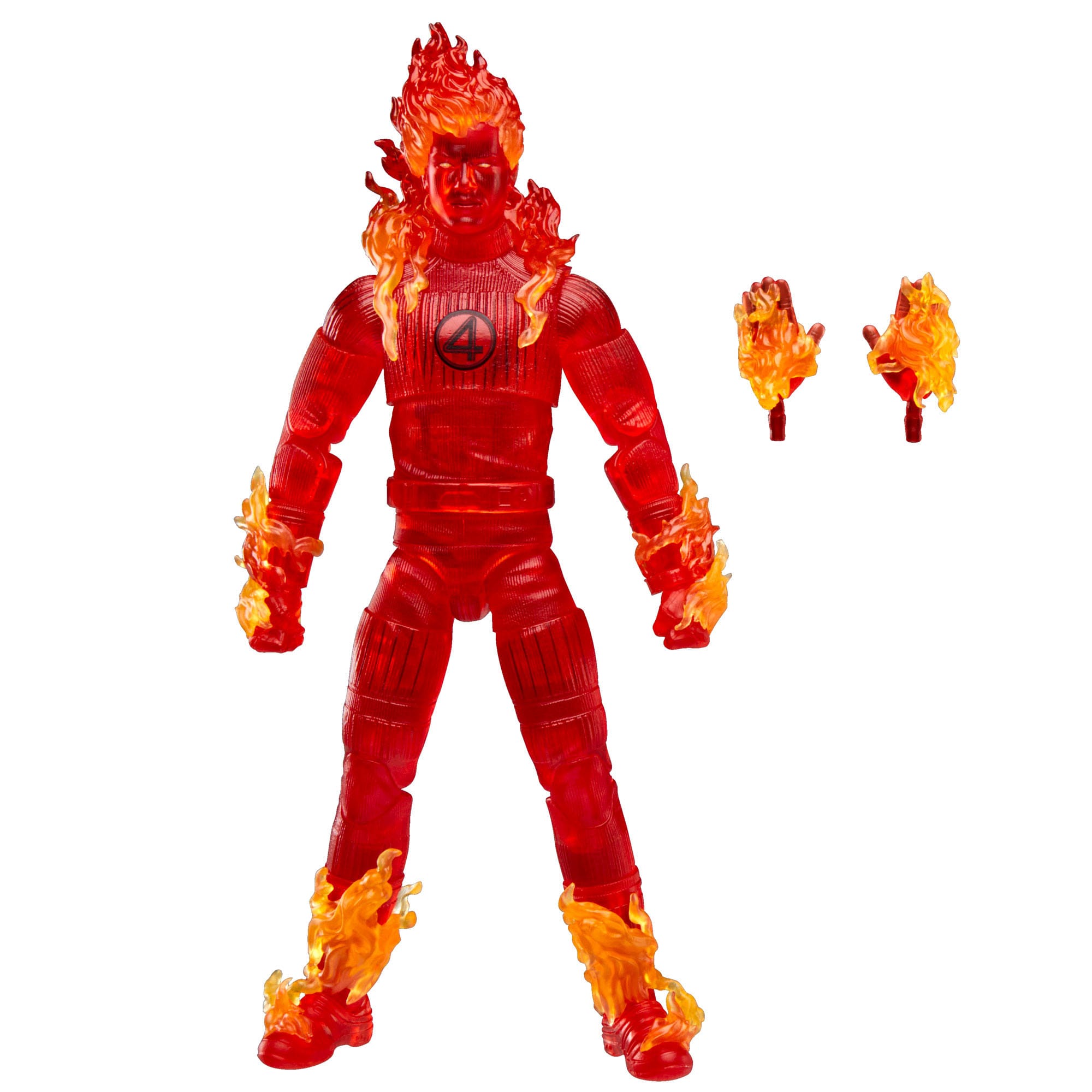 Marvel Legends: Human Torch (The Fantastic Four: First Steps)-Actionfiguren-Hasbro-Mighty Underground