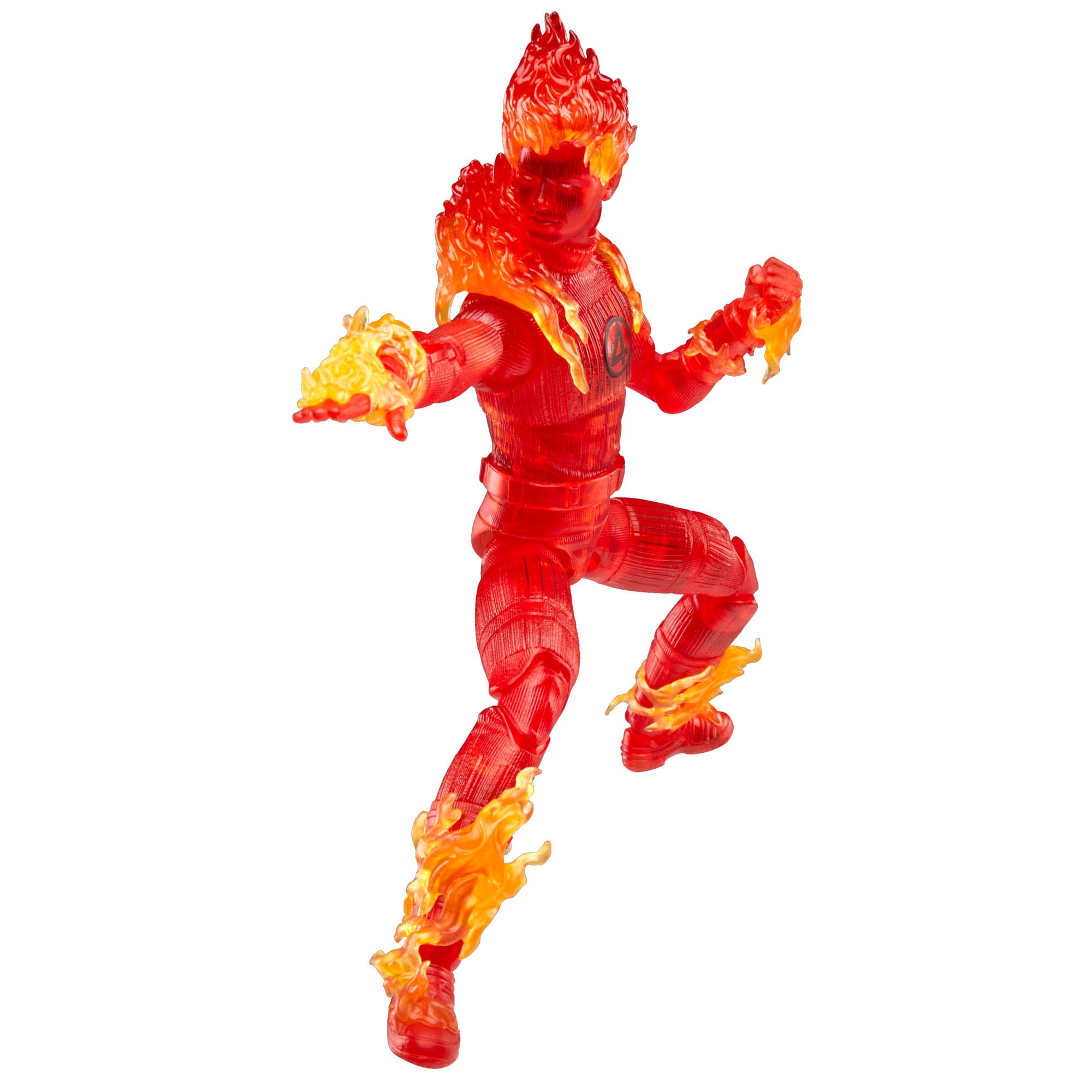 Marvel Legends: Human Torch (The Fantastic Four: First Steps)-Actionfiguren-Hasbro-Mighty Underground