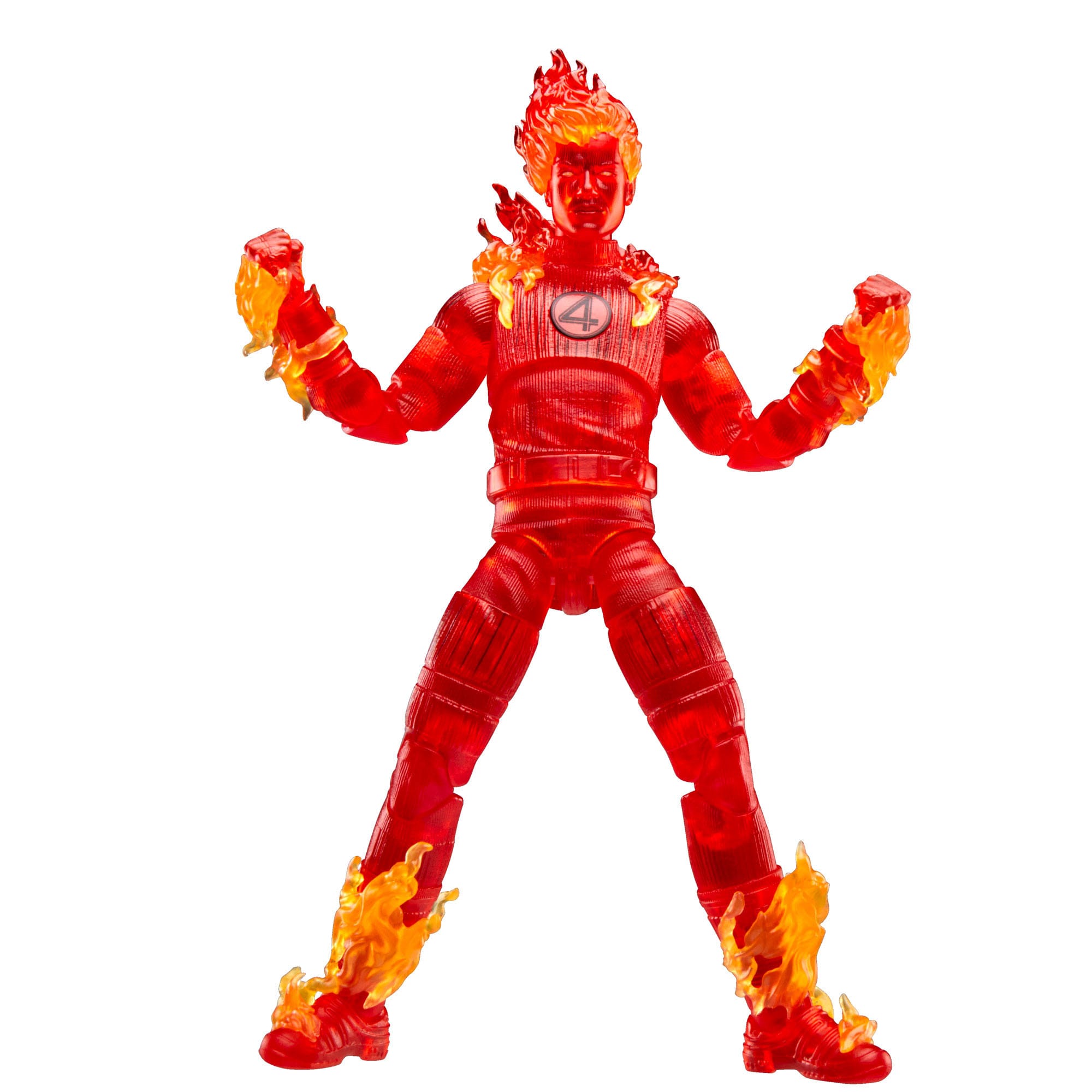 Marvel Legends: Human Torch (The Fantastic Four: First Steps)-Actionfiguren-Hasbro-Mighty Underground