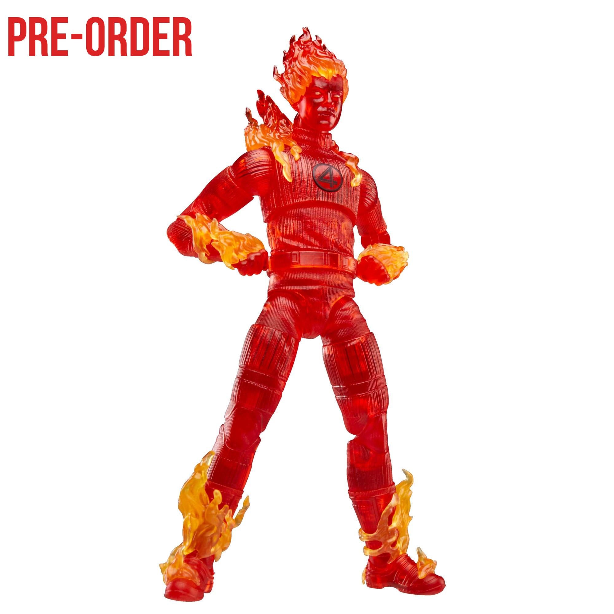Marvel Legends: Human Torch (The Fantastic Four: First Steps)-Actionfiguren-Hasbro-Mighty Underground
