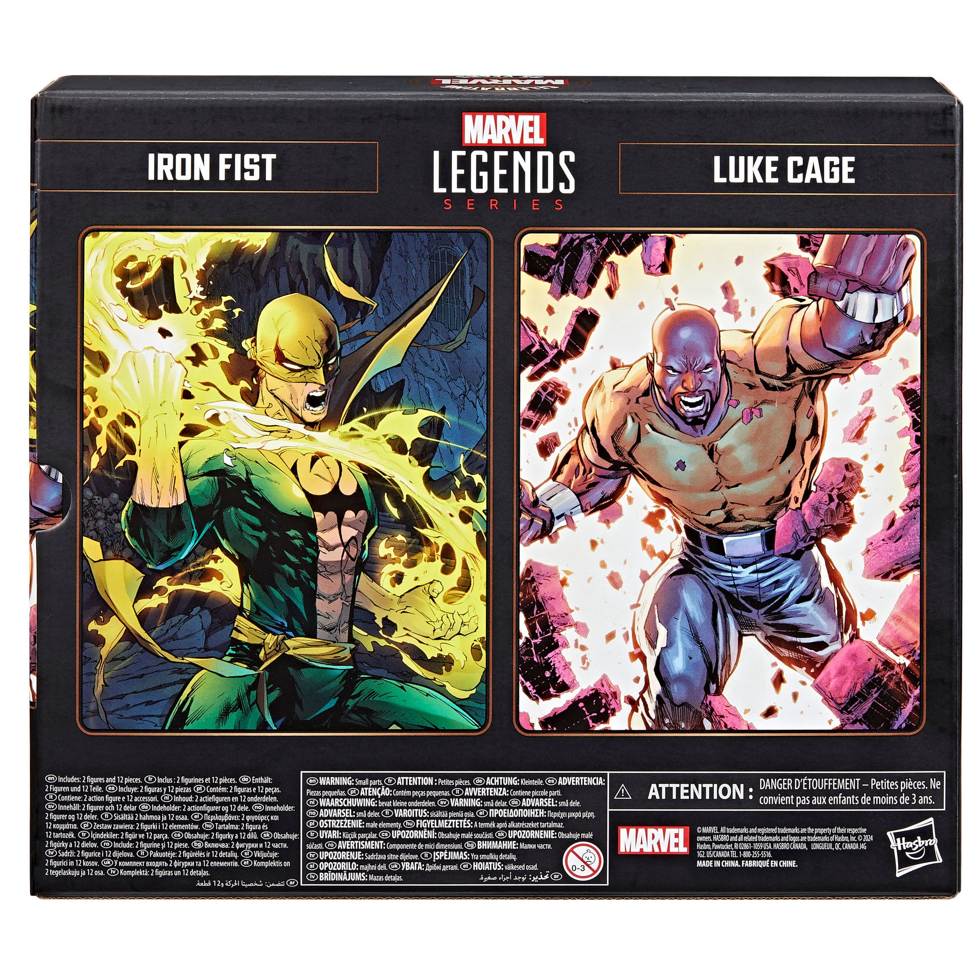 Marvel Legends: Iron Fist & Luke Cage (85th Anniversary) - 2-Pack-Actionfiguren-Hasbro-Mighty Underground