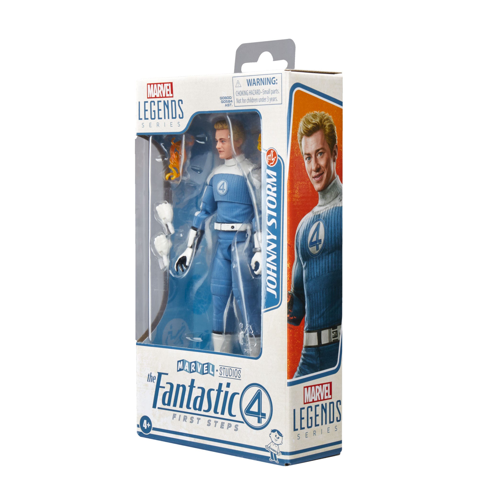 Marvel Legends: Johnny Storm (The Fantastic Four: First Steps)-Actionfiguren-Hasbro-Mighty Underground