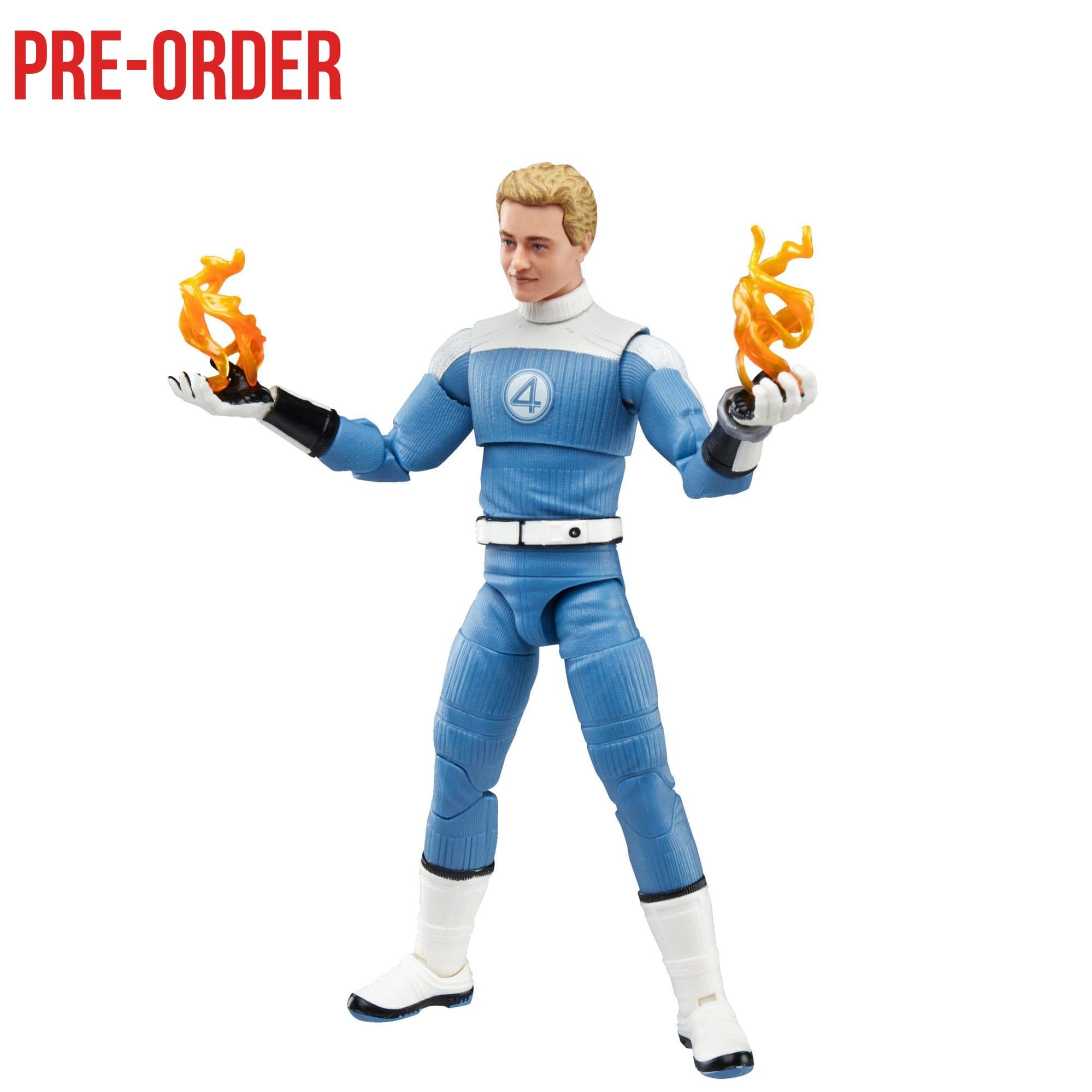 Marvel Legends: Johnny Storm (The Fantastic Four: First Steps)-Actionfiguren-Hasbro-Mighty Underground