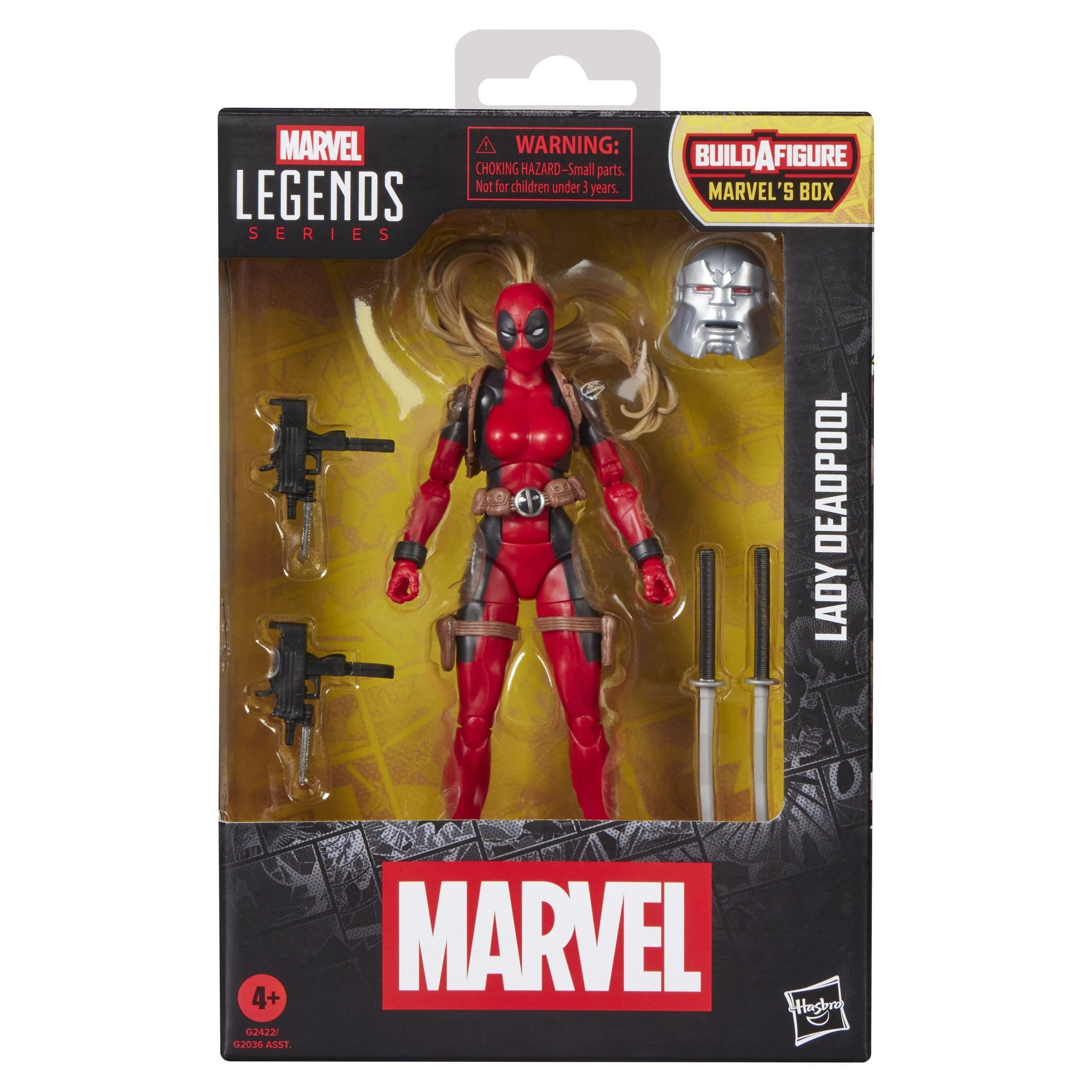 Marvel Legends: Lady Deadpool (BAF: Marvel's Box)-Actionfiguren-Hasbro-Mighty Underground