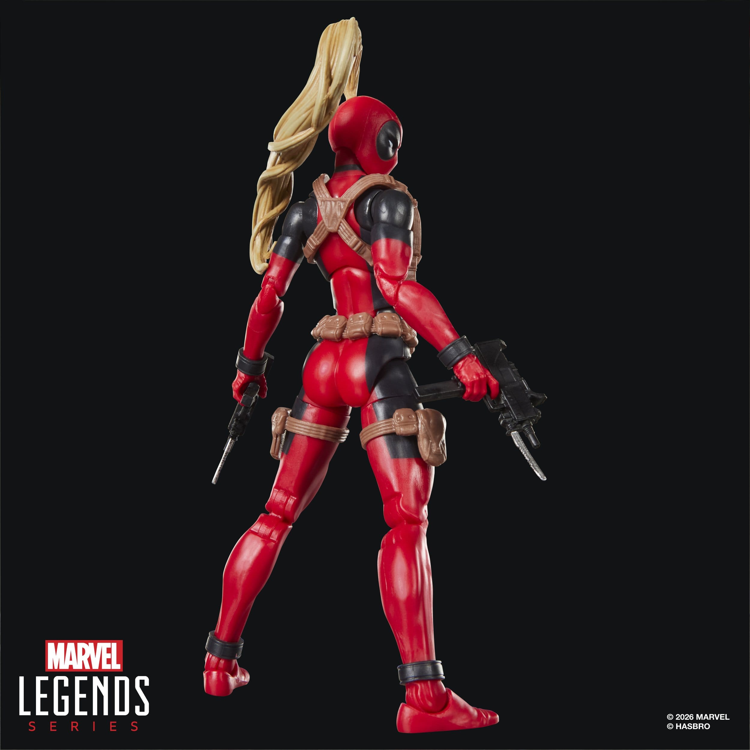 Marvel Legends: Lady Deadpool (BAF: Marvel's Box)-Actionfiguren-Hasbro-Mighty Underground
