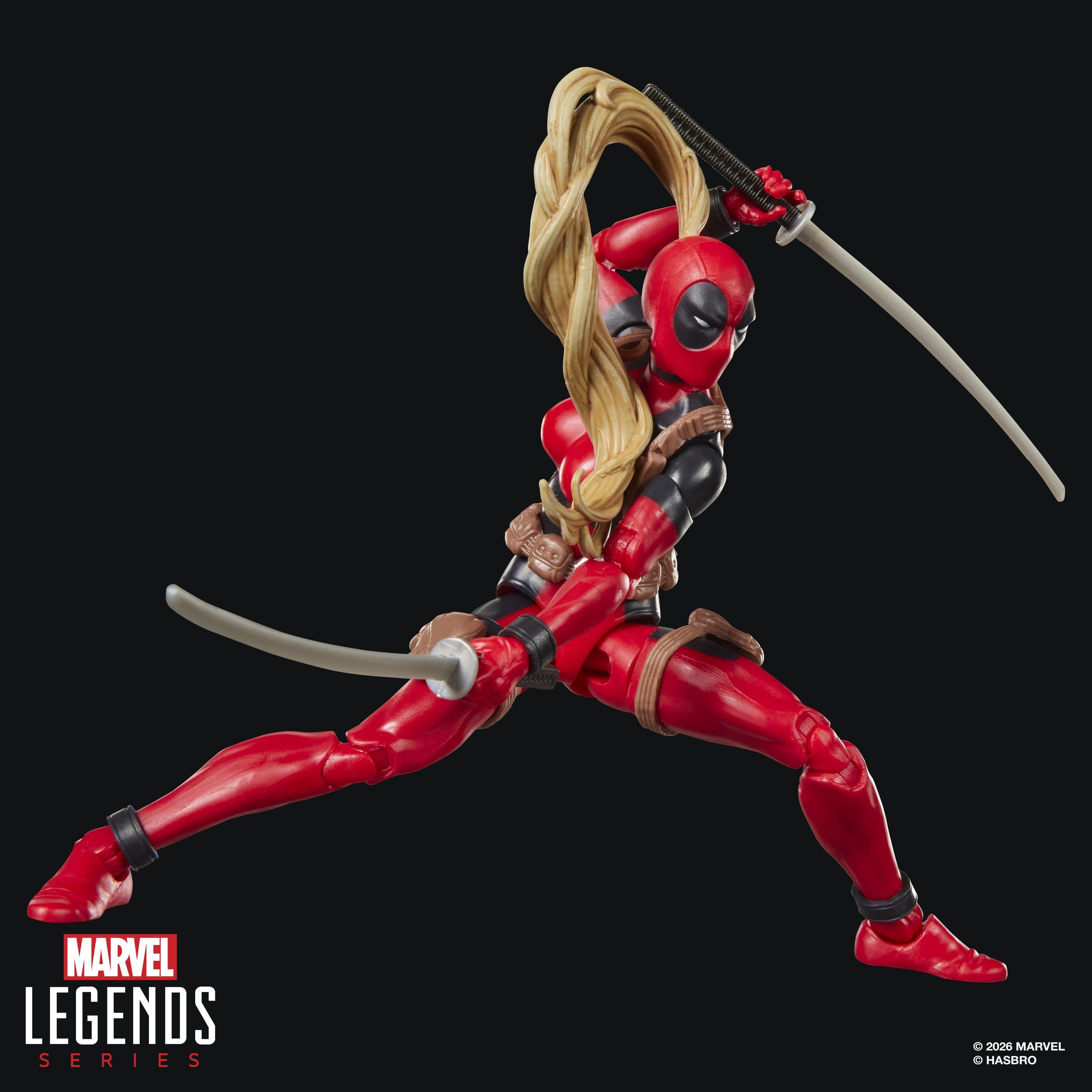 Marvel Legends: Lady Deadpool (BAF: Marvel's Box)-Actionfiguren-Hasbro-Mighty Underground