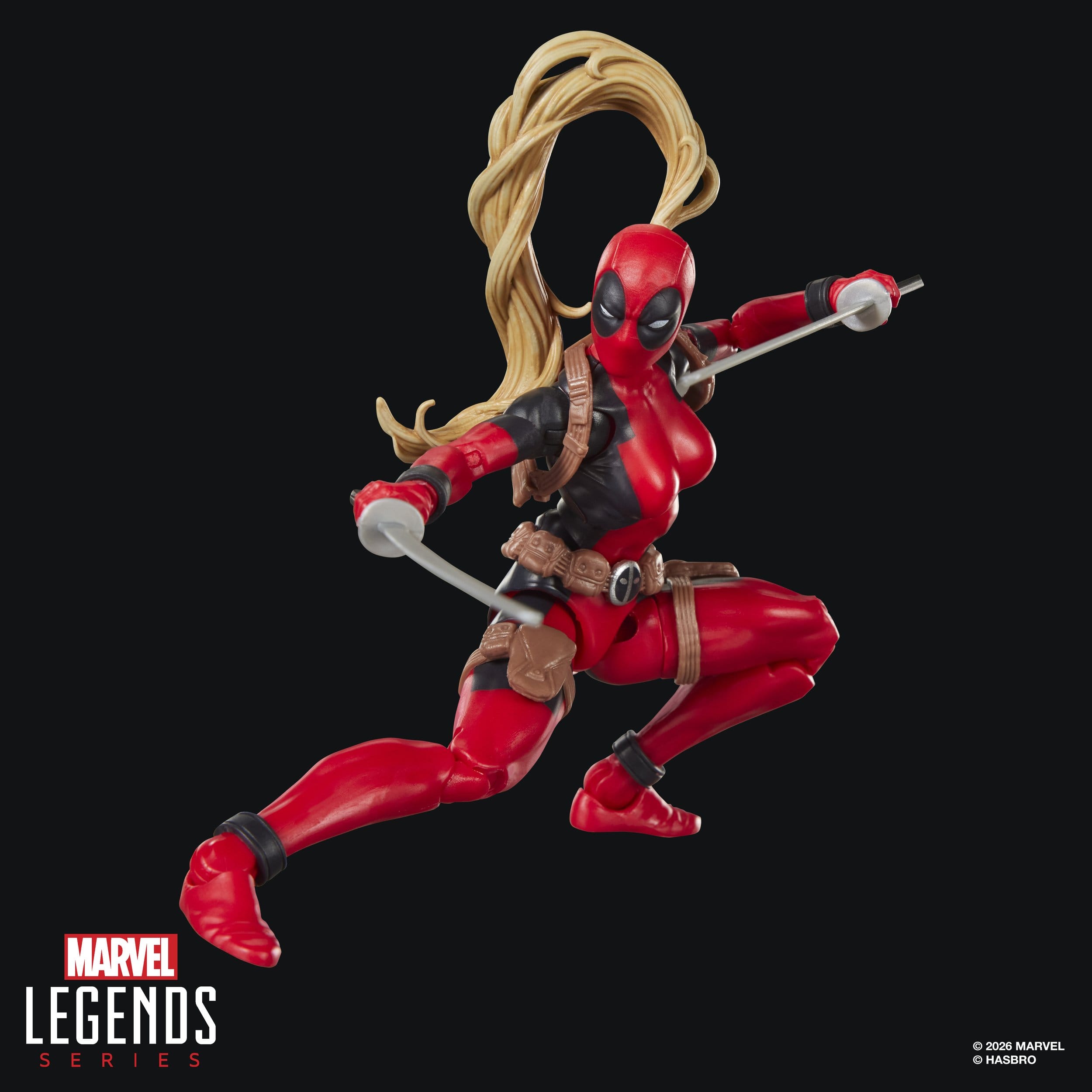 Marvel Legends: Lady Deadpool (BAF: Marvel's Box)-Actionfiguren-Hasbro-Mighty Underground