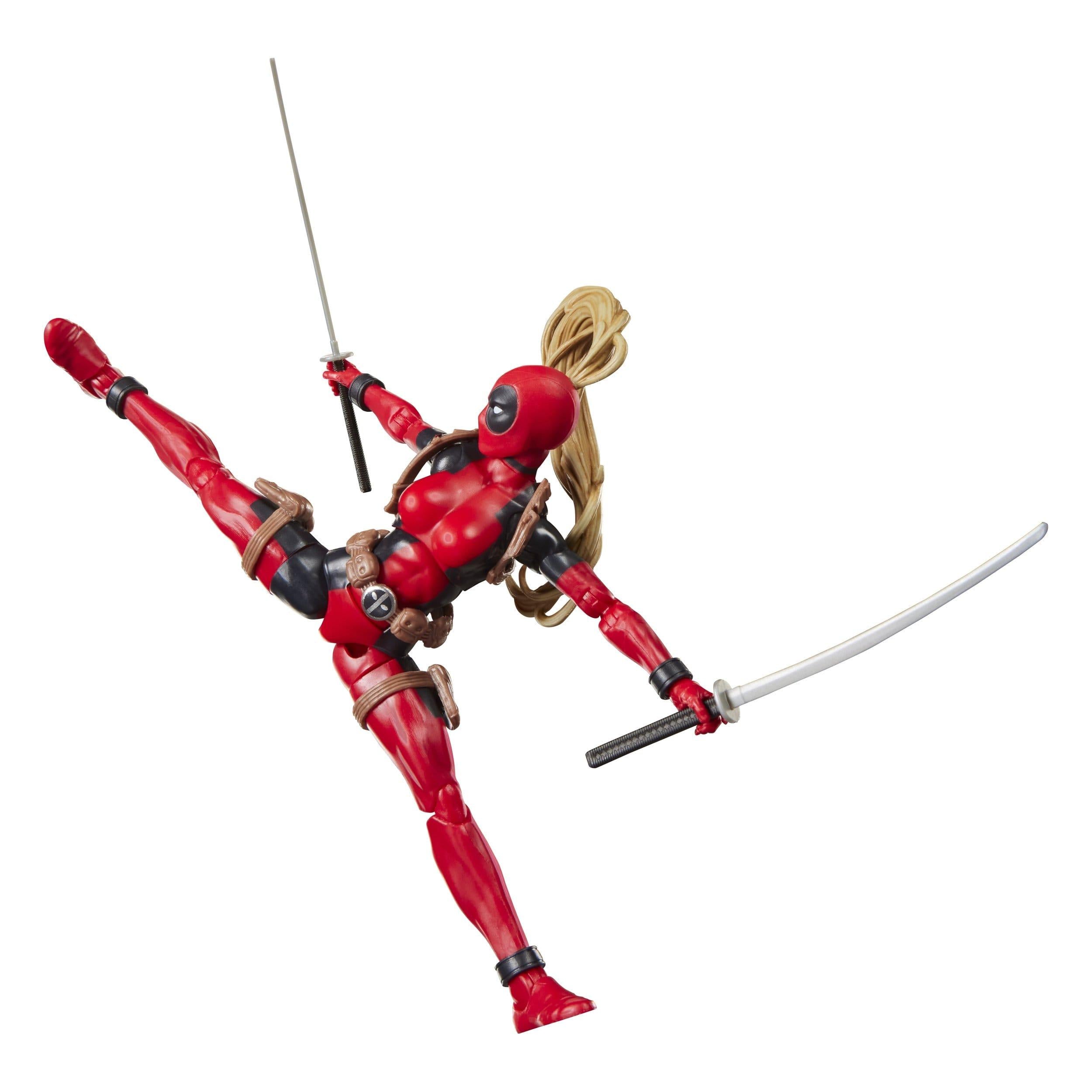 Marvel Legends: Lady Deadpool (BAF: Marvel's Box)-Actionfiguren-Hasbro-Mighty Underground