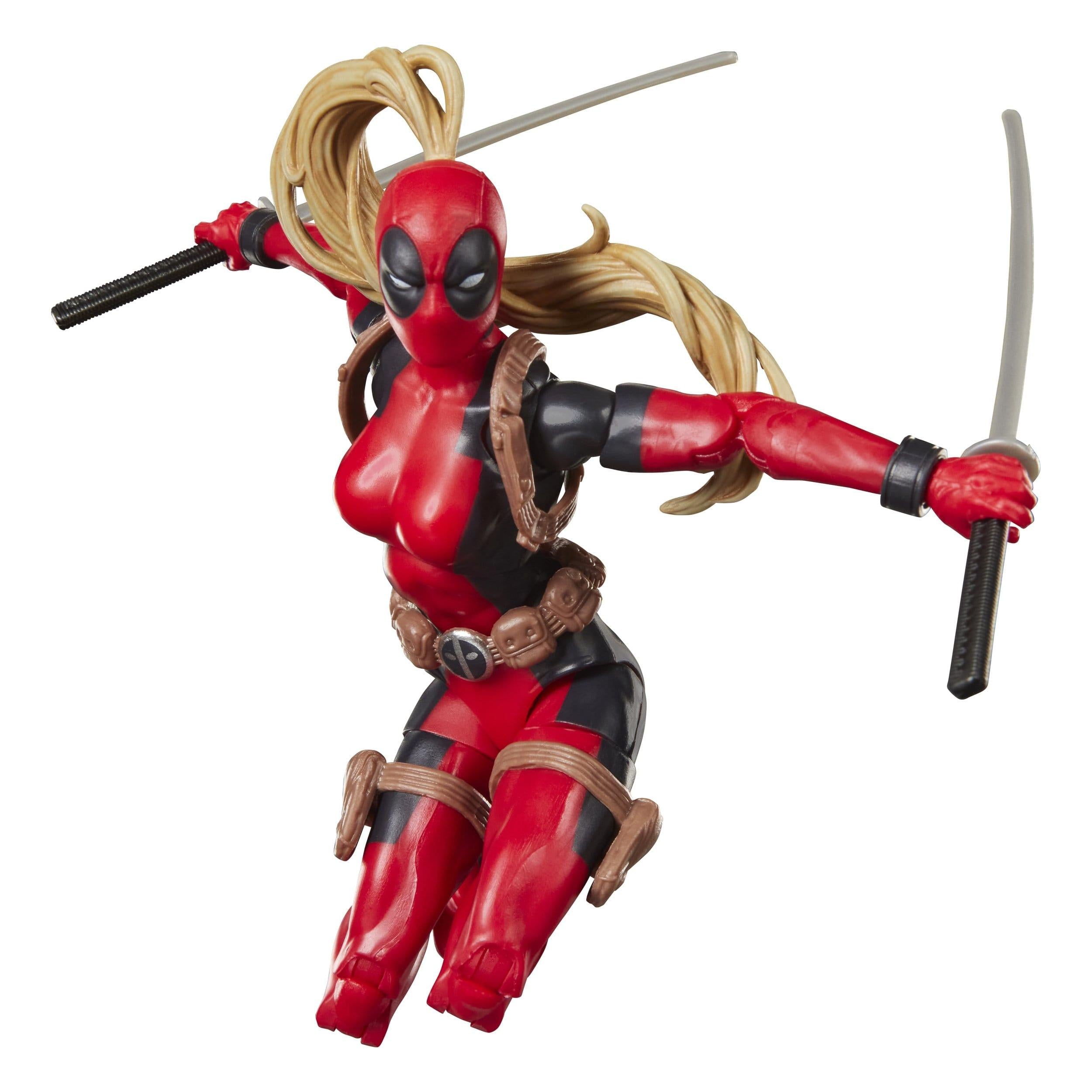 Marvel Legends: Lady Deadpool (BAF: Marvel's Box)-Actionfiguren-Hasbro-Mighty Underground