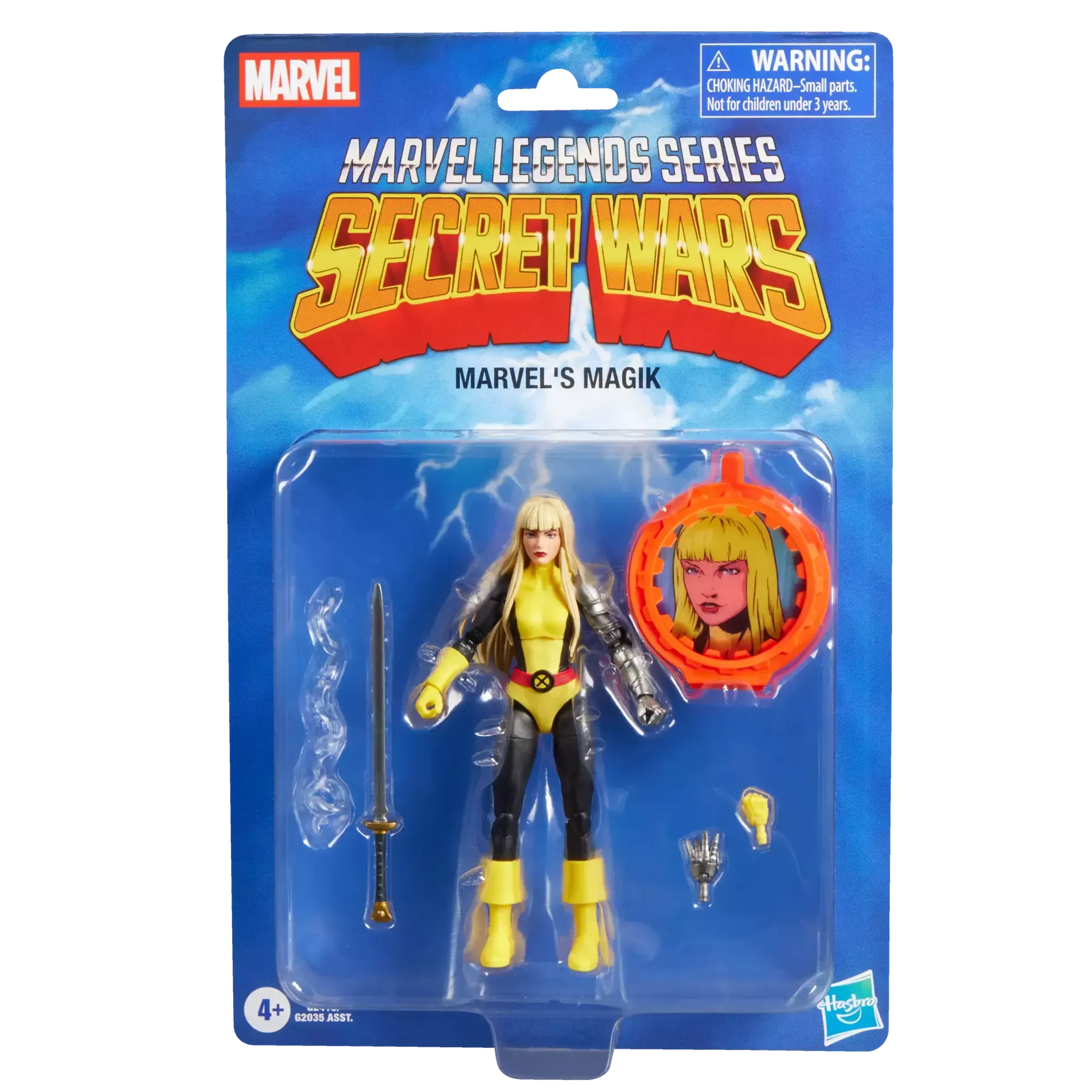 Marvel Legends: Magik (Secret Wars)-Actionfiguren-Hasbro-Mighty Underground