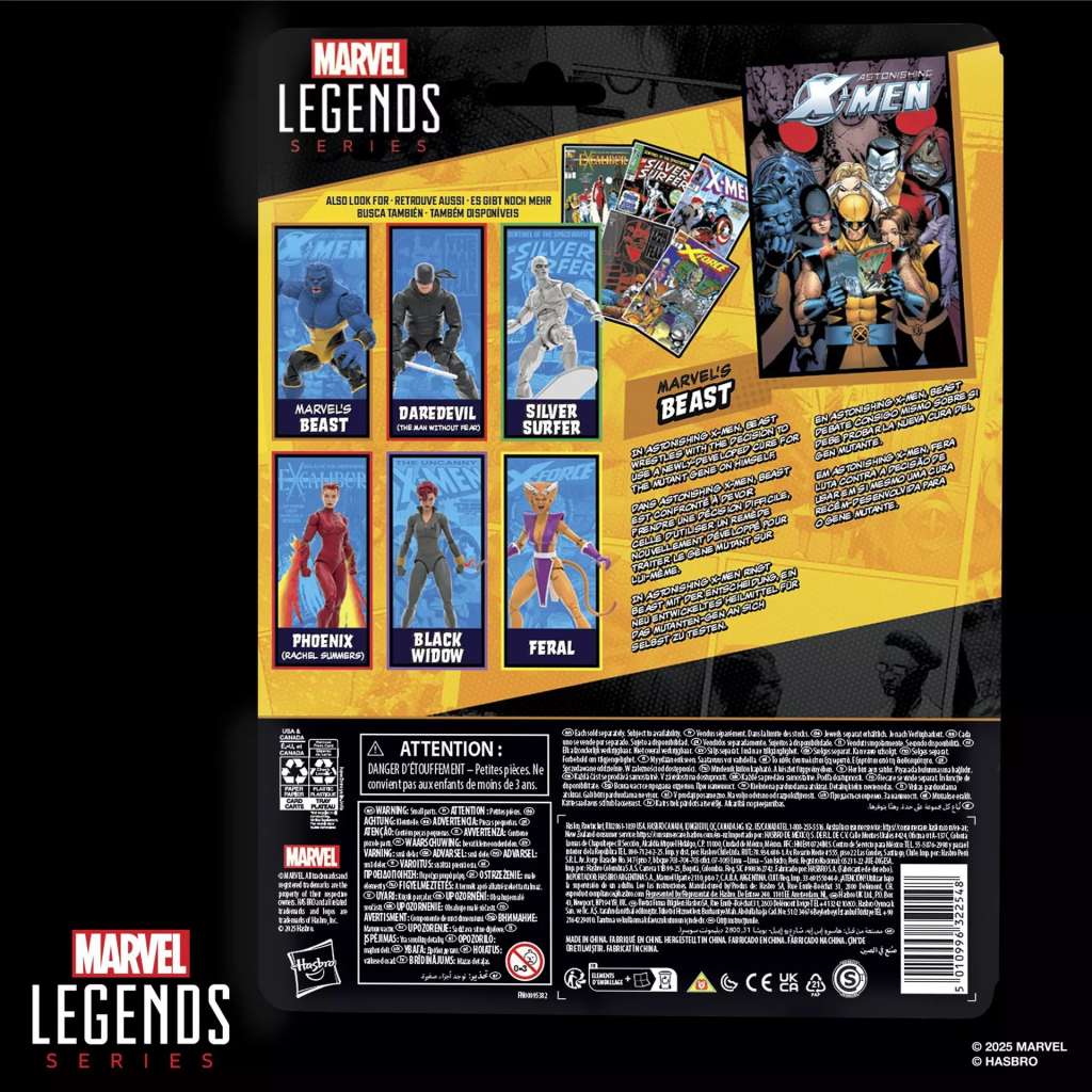 Marvel Legends: Marvel's Beast (X-Men, Mini Comics)-Actionfiguren-Hasbro-Mighty Underground