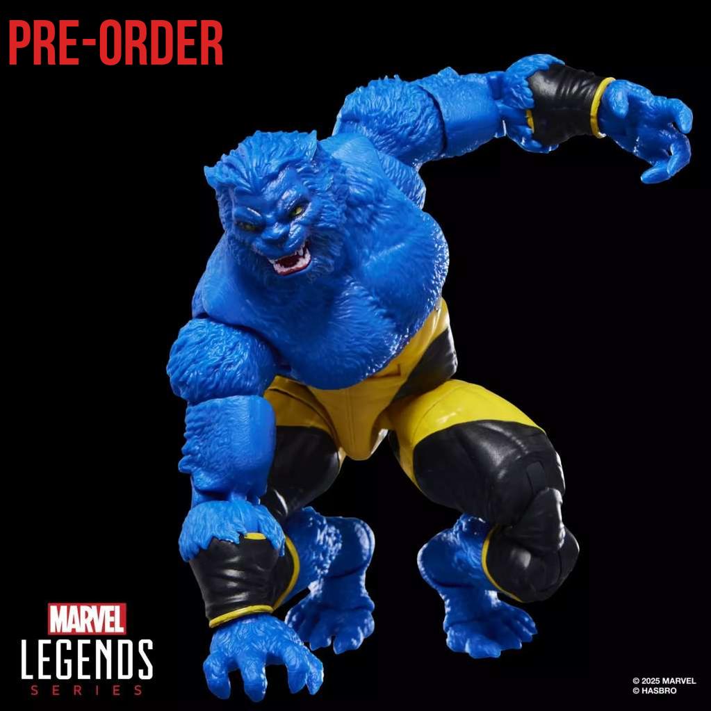 Marvel Legends: Marvel's Beast (X-Men, Mini Comics)-Actionfiguren-Hasbro-Mighty Underground