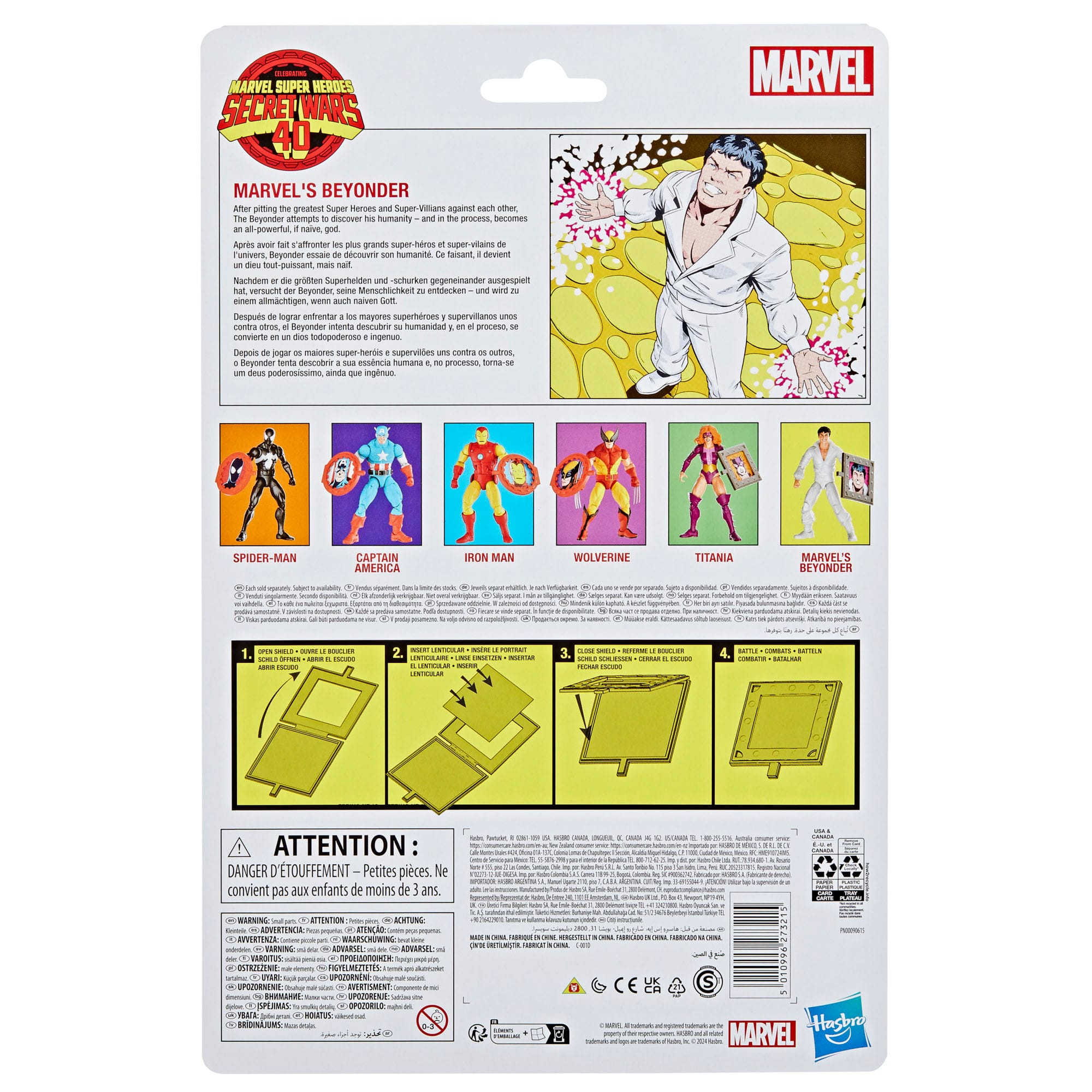 Marvel Legends: Marvel's Beyonder (Secret Wars, Retro)-Actionfiguren-Hasbro-Mighty Underground