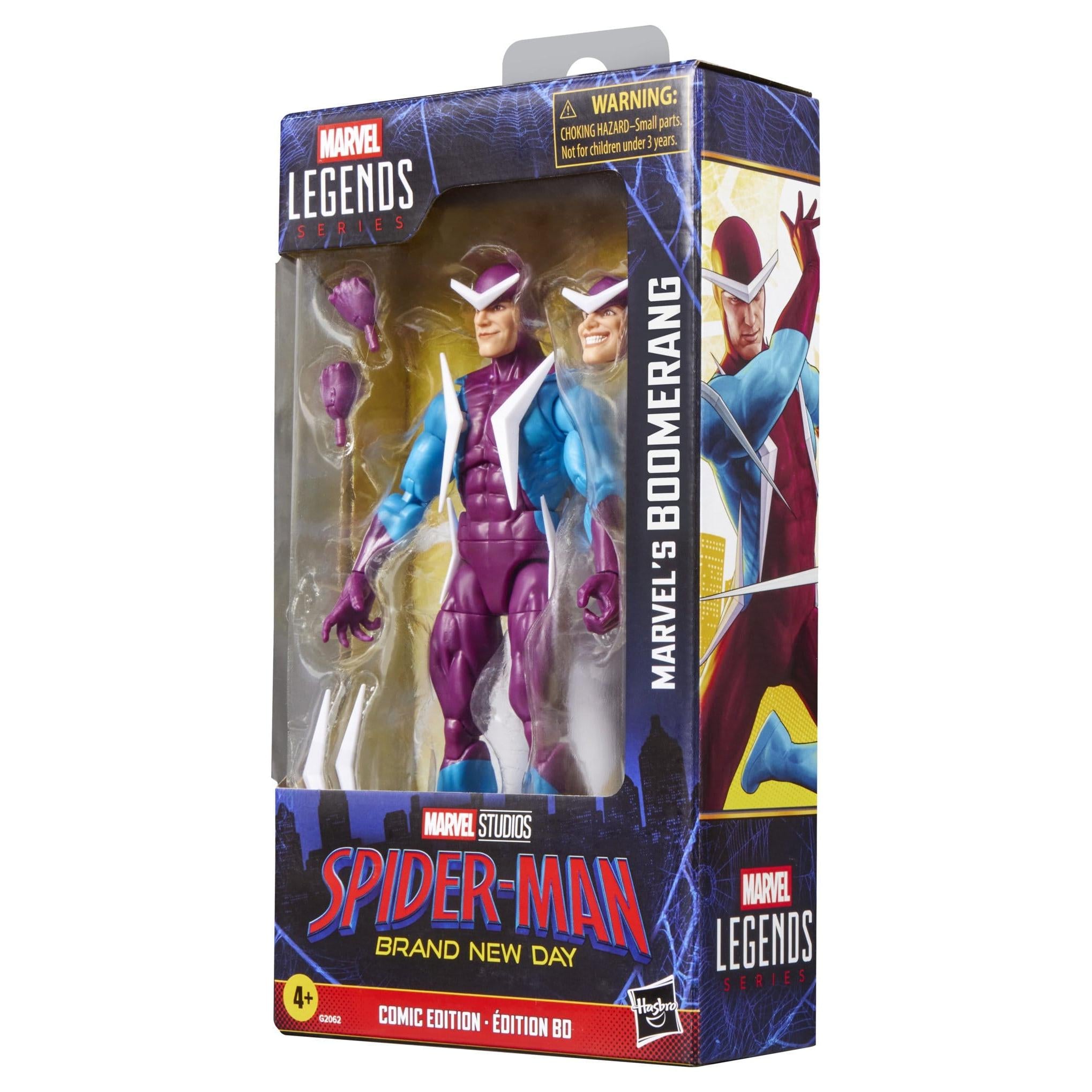 Marvel Legends: Marvel's Boomerang (Spider-Man: Brand New Day, Comic Edition)-Actionfiguren-Hasbro-Mighty Underground