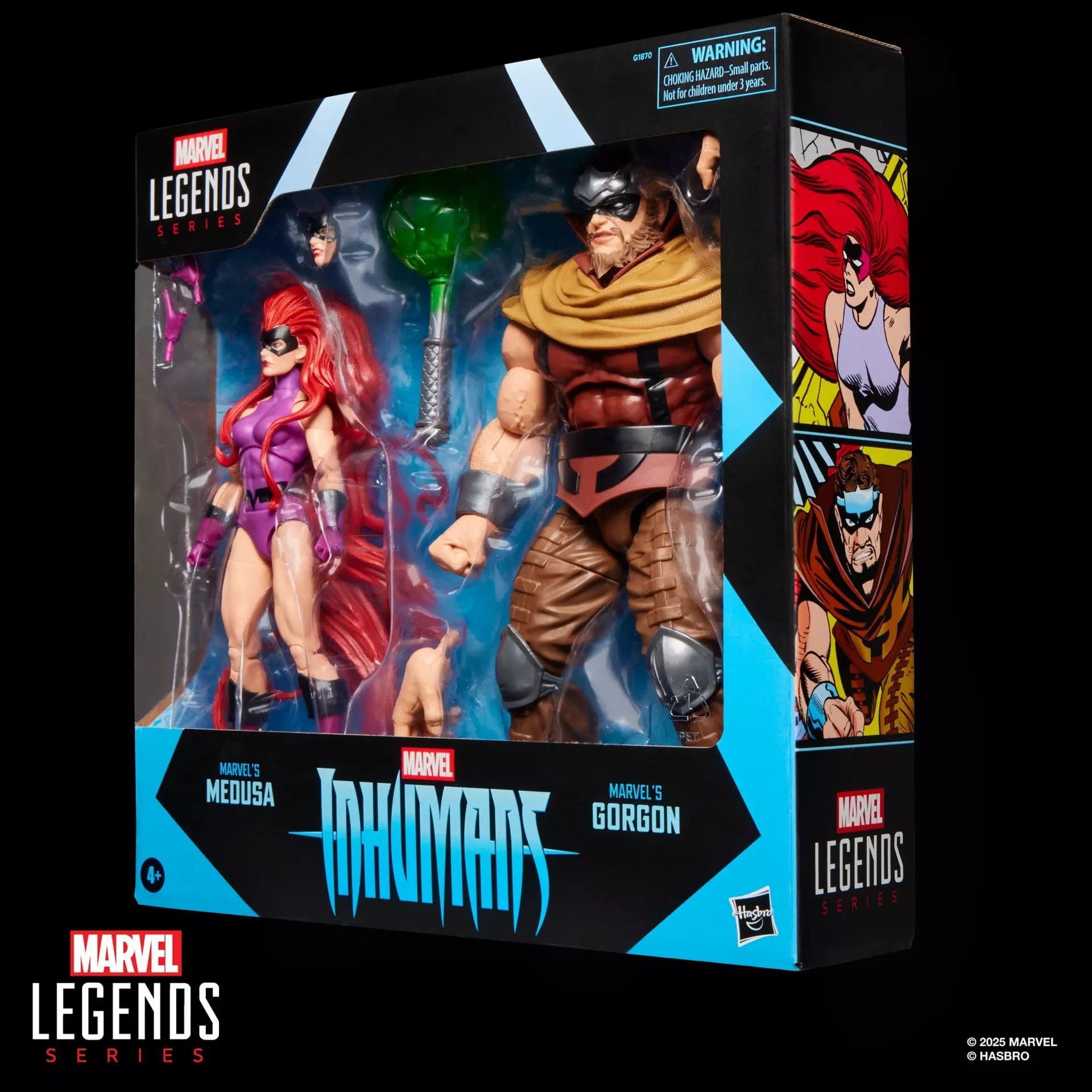 Marvel Legends: Marvel's Medusa & Marvel's Gorgon (Inhumans) - 2-Pack-Actionfiguren-Hasbro-Mighty Underground