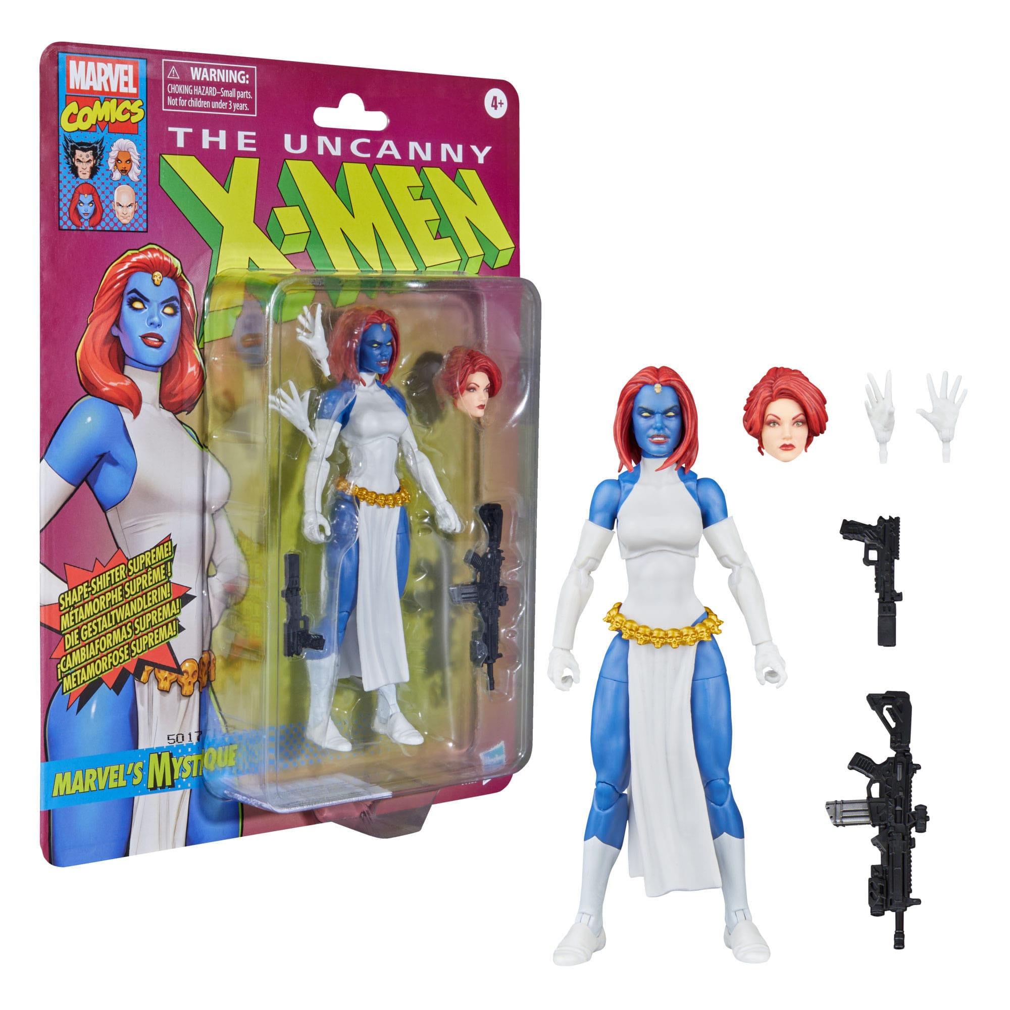 Marvel Legends: Marvel's Mystique (The Uncanny X-Men)-Actionfiguren-Hasbro-Mighty Underground