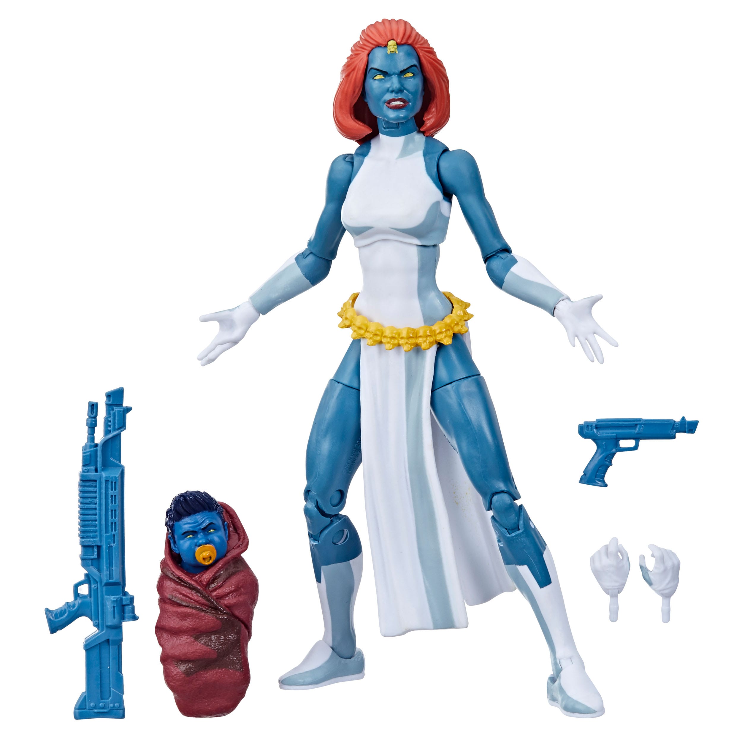 Marvel Legends: Marvel's Mystique (X-Men: The Animated Series)-Actionfiguren-Hasbro-Mighty Underground