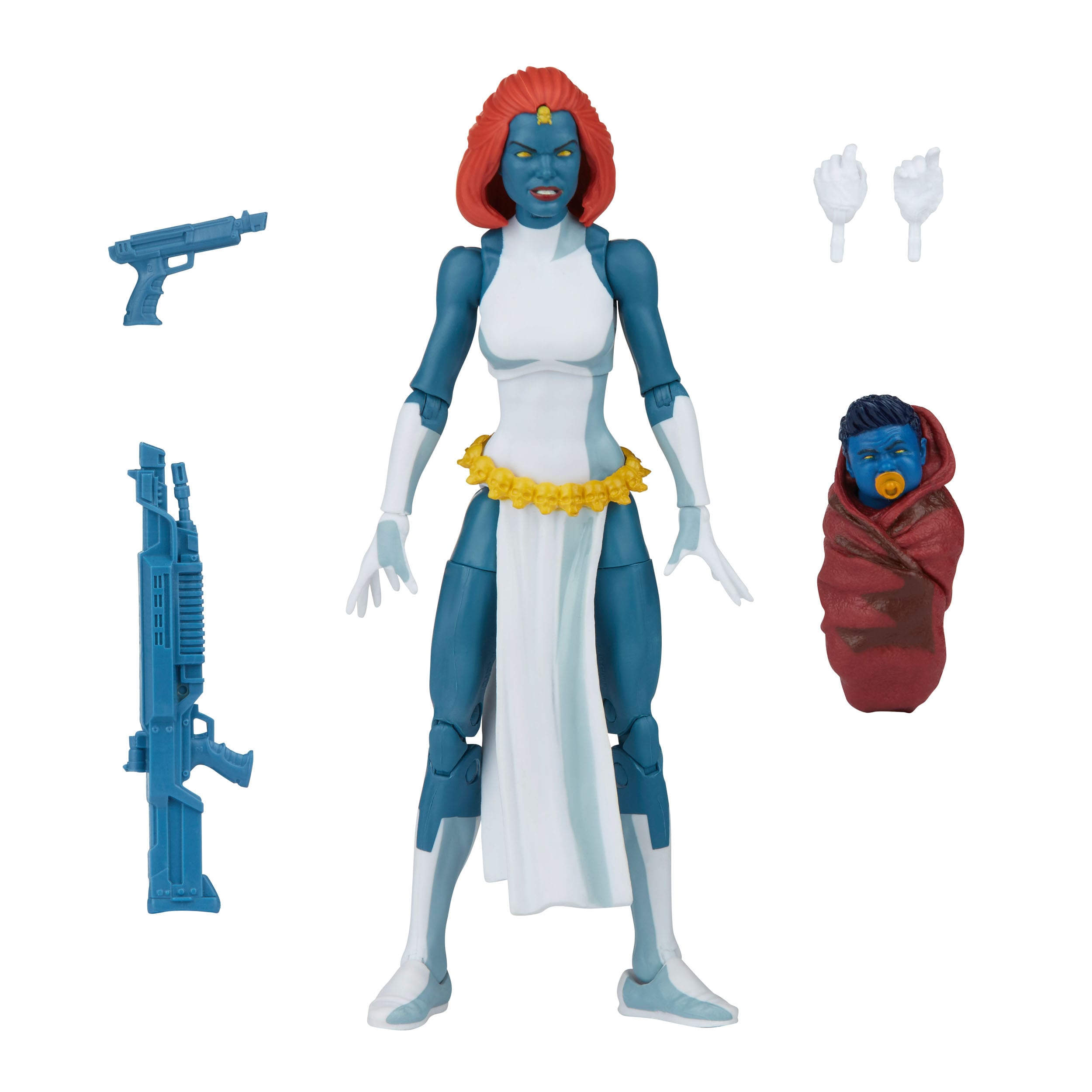 Marvel Legends: Marvel's Mystique (X-Men: The Animated Series)-Actionfiguren-Hasbro-Mighty Underground
