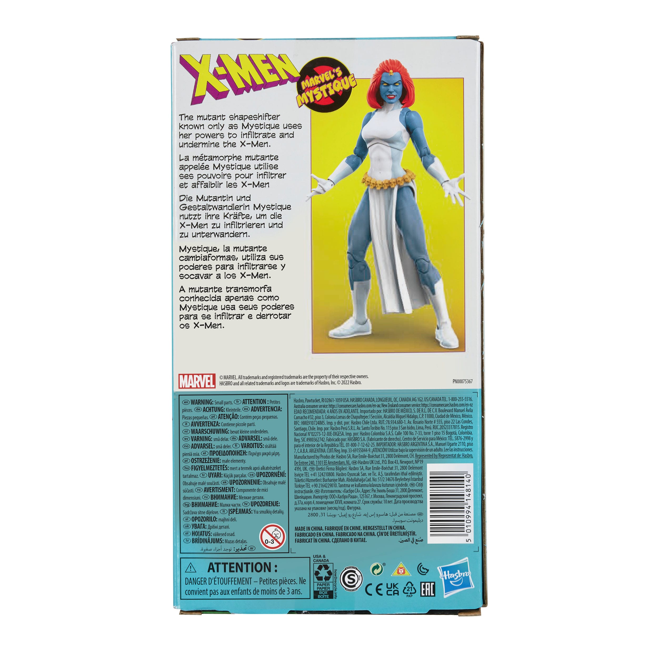 Marvel Legends: Marvel's Mystique (X-Men: The Animated Series)-Actionfiguren-Hasbro-Mighty Underground