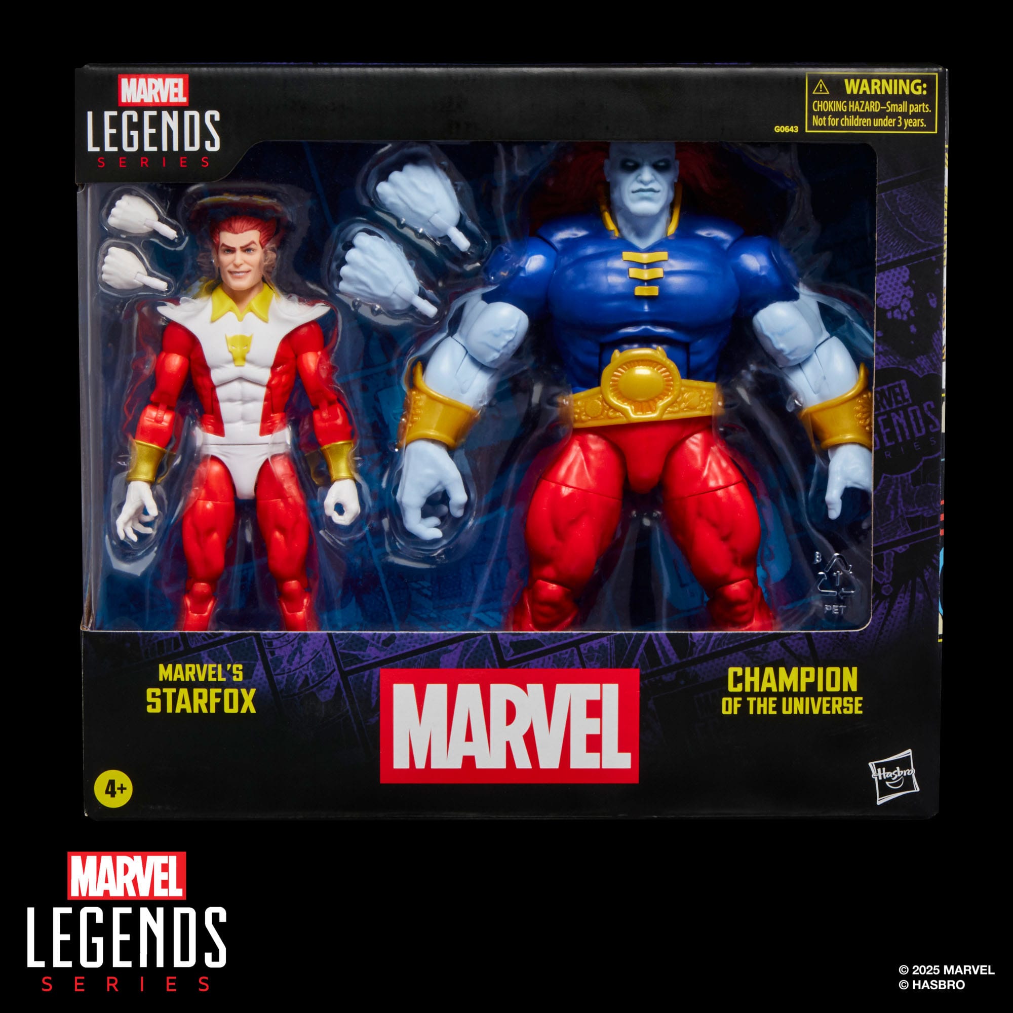 Marvel Legends: Marvel's Starfox & Champion of the Universe-Actionfiguren-Hasbro-Mighty Underground