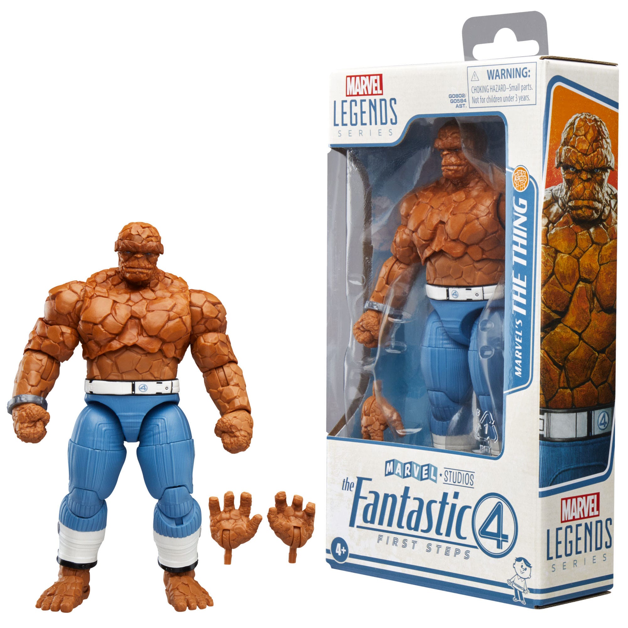 Marvel Legends: Marvel's The Thing (The Fantastic Four: First Steps)-Actionfiguren-Hasbro-Mighty Underground