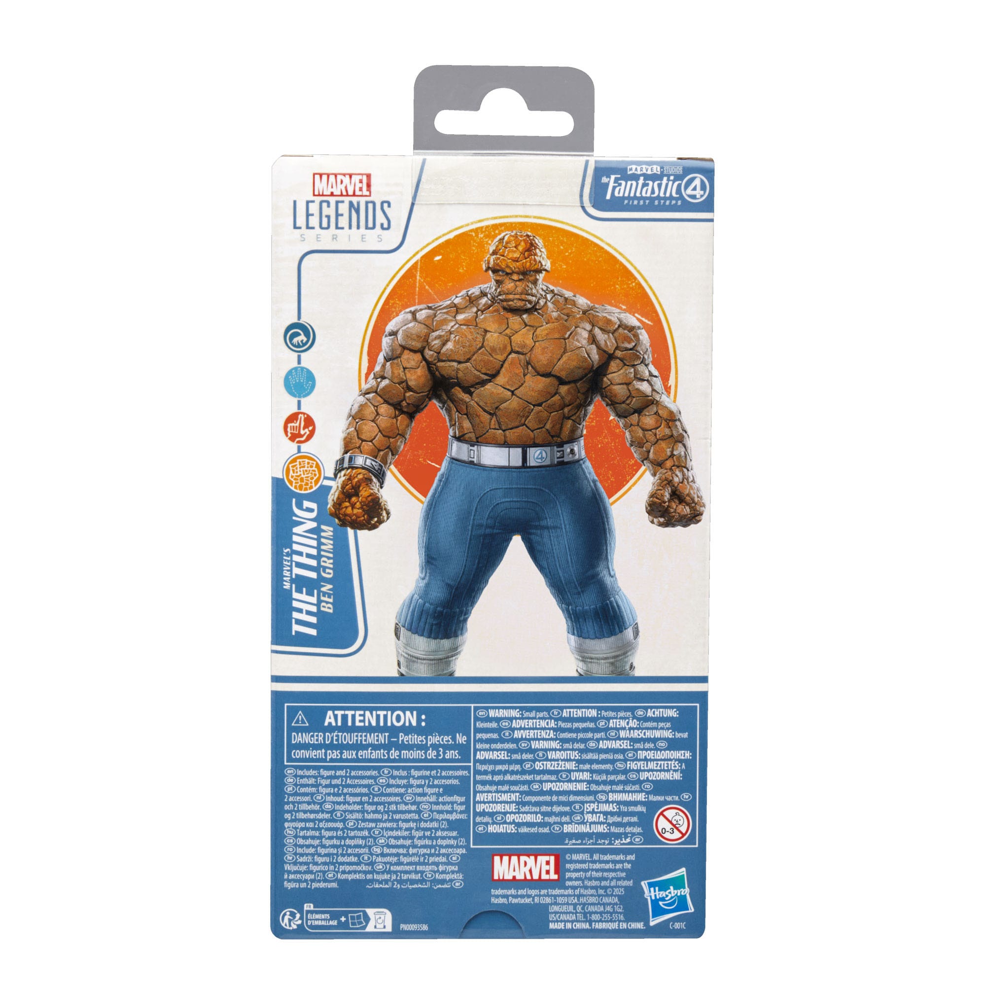 Marvel Legends: Marvel's The Thing (The Fantastic Four: First Steps)-Actionfiguren-Hasbro-Mighty Underground