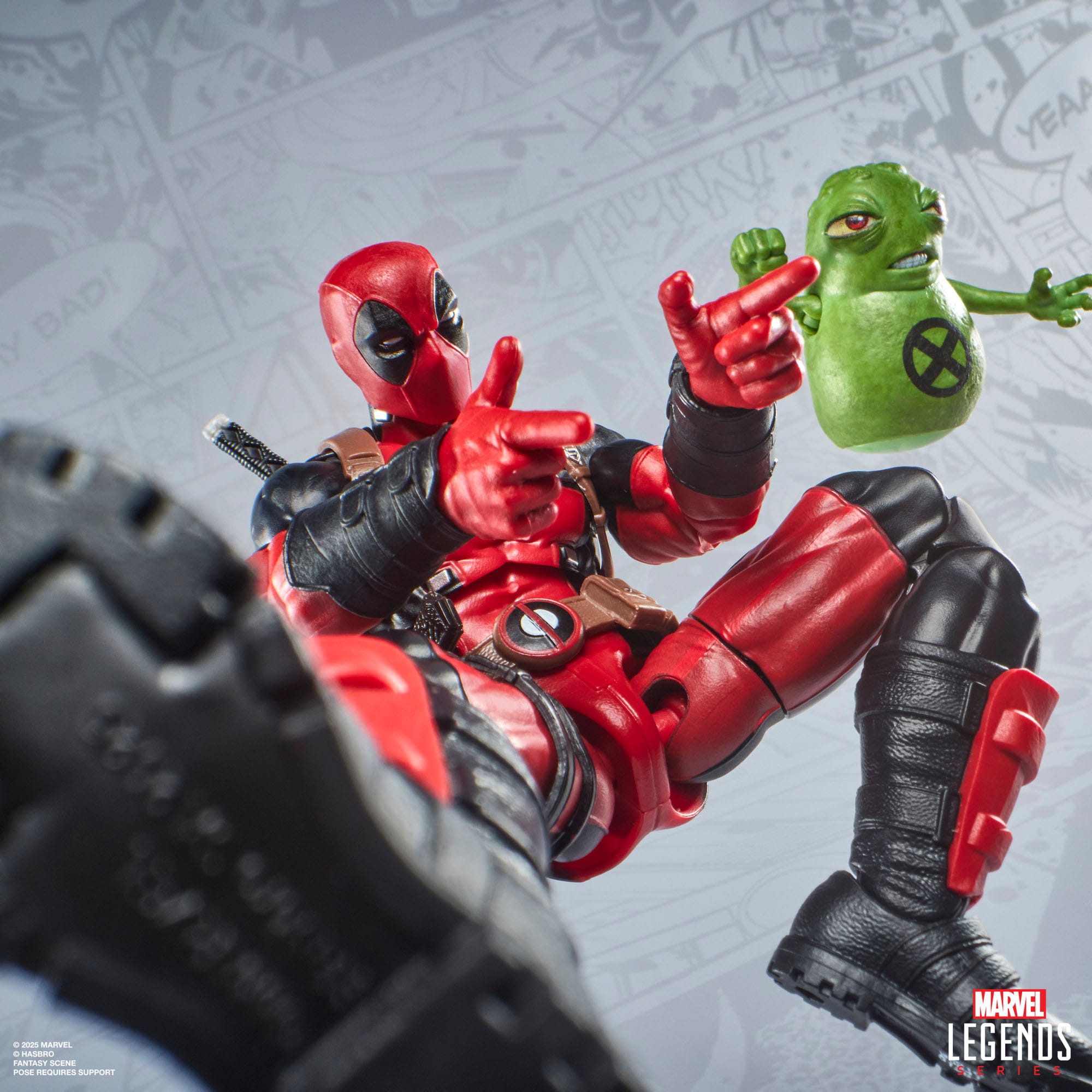 Marvel Legends Maximum Series: Deadpool-Actionfiguren-Hasbro-Mighty Underground