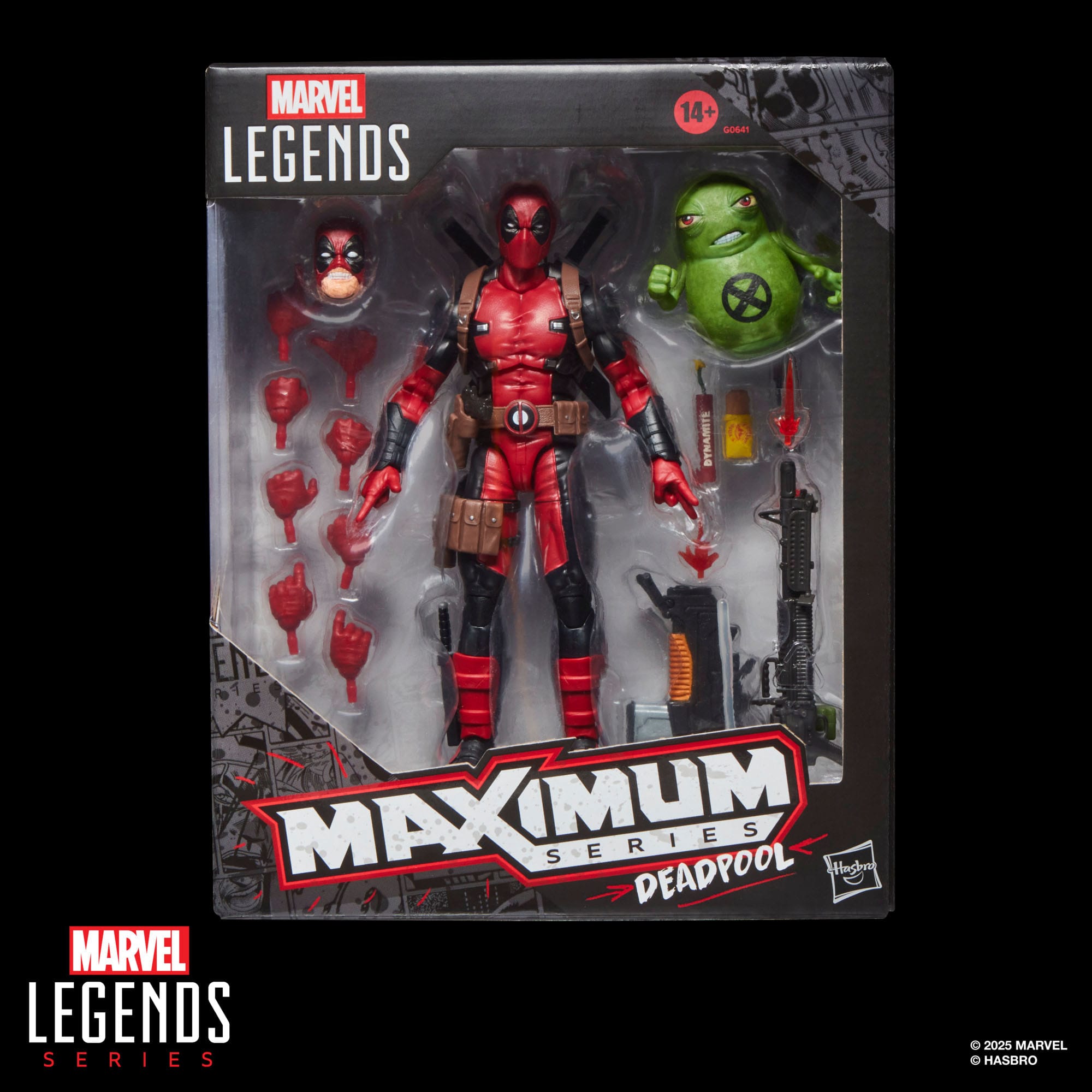Marvel Legends Maximum Series: Deadpool-Actionfiguren-Hasbro-Mighty Underground