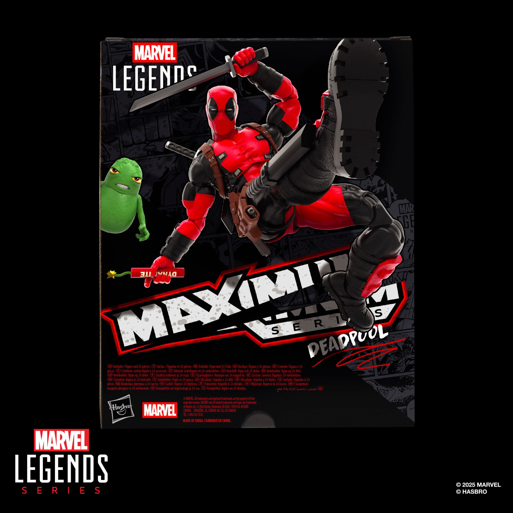 Marvel Legends Maximum Series: Deadpool-Actionfiguren-Hasbro-Mighty Underground