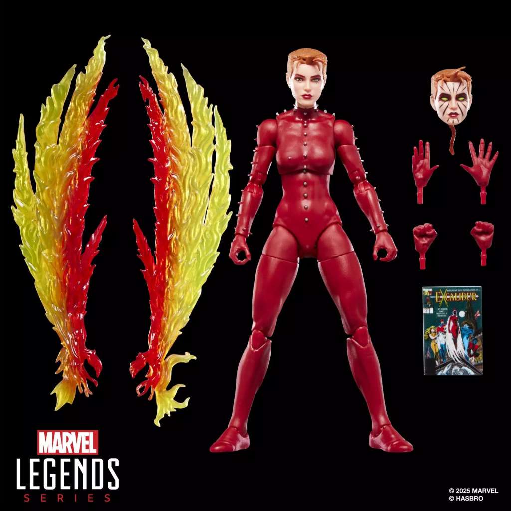 Marvel Legends: Phoenix Rachel Summers (Mini Comics)-Actionfiguren-Hasbro-Mighty Underground