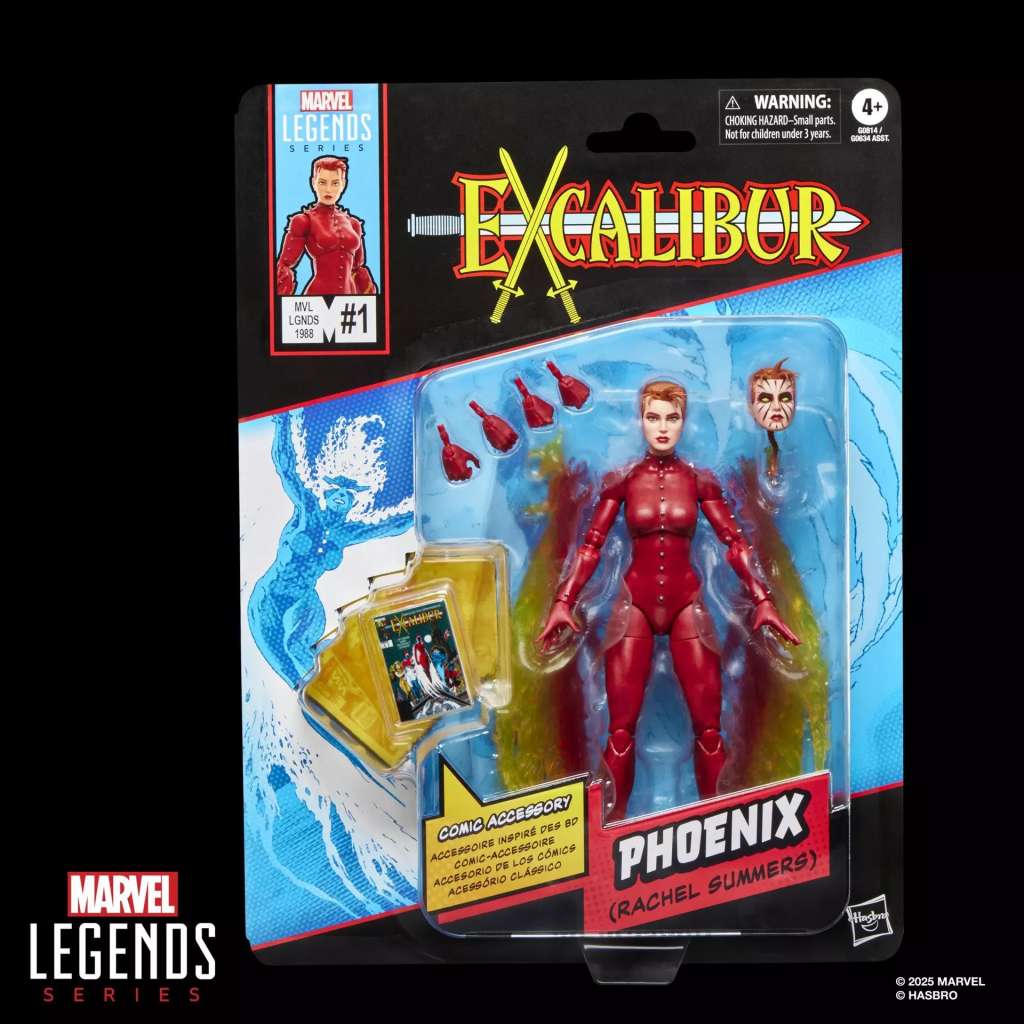 Marvel Legends: Phoenix Rachel Summers (Mini Comics)-Actionfiguren-Hasbro-Mighty Underground