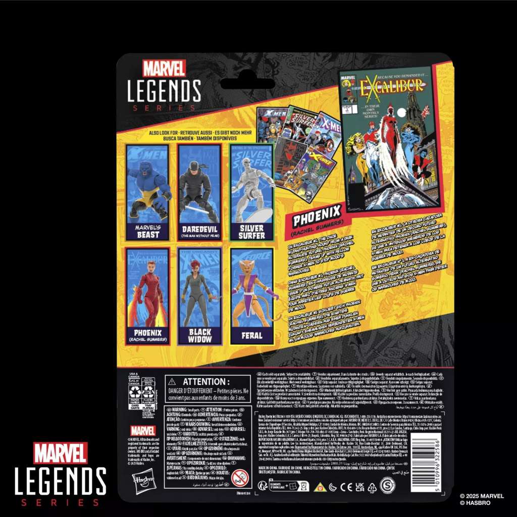 Marvel Legends: Phoenix Rachel Summers (Mini Comics)-Actionfiguren-Hasbro-Mighty Underground