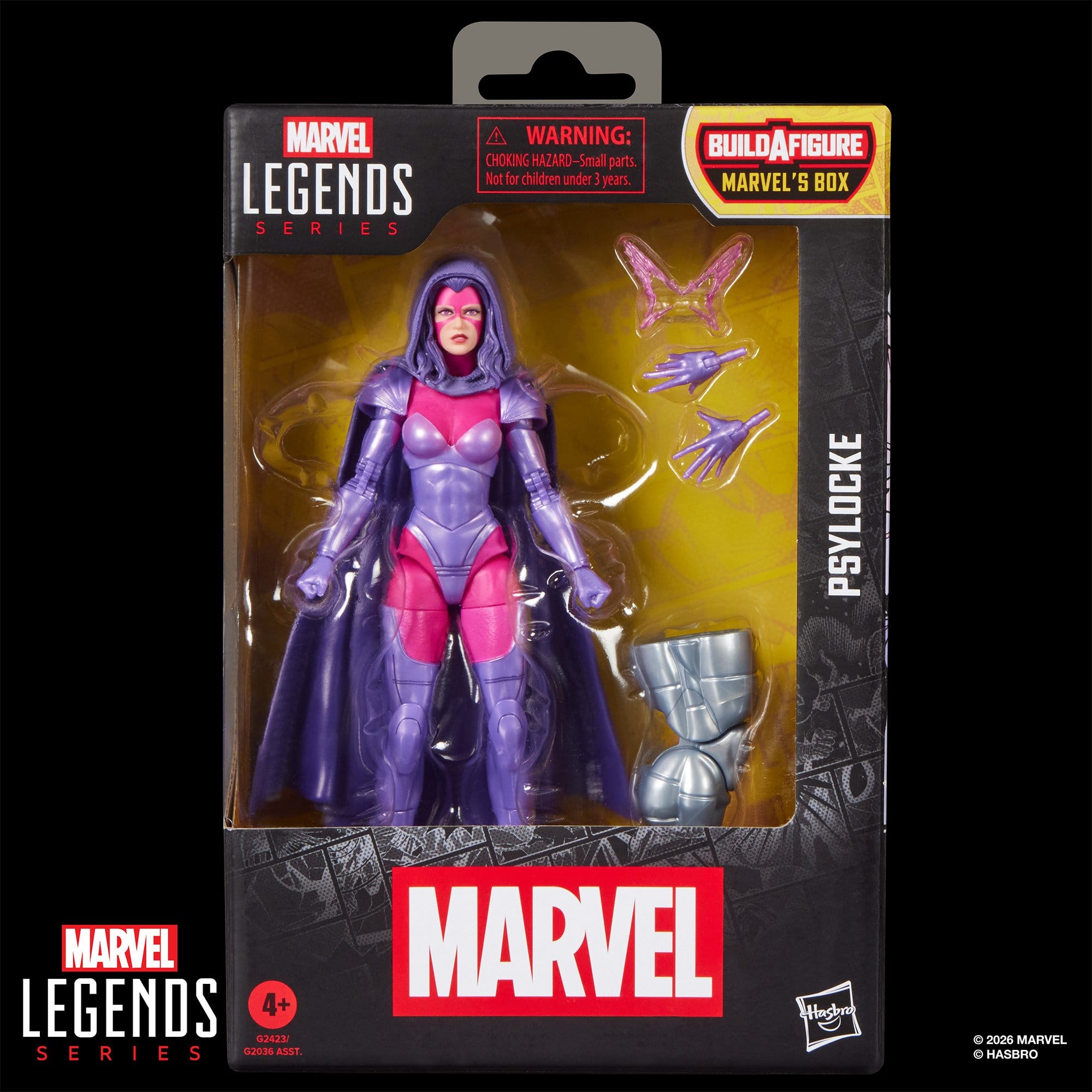 Marvel Legends: Psylocke (BAF: Marvel's Box)-Actionfiguren-Hasbro-Mighty Underground