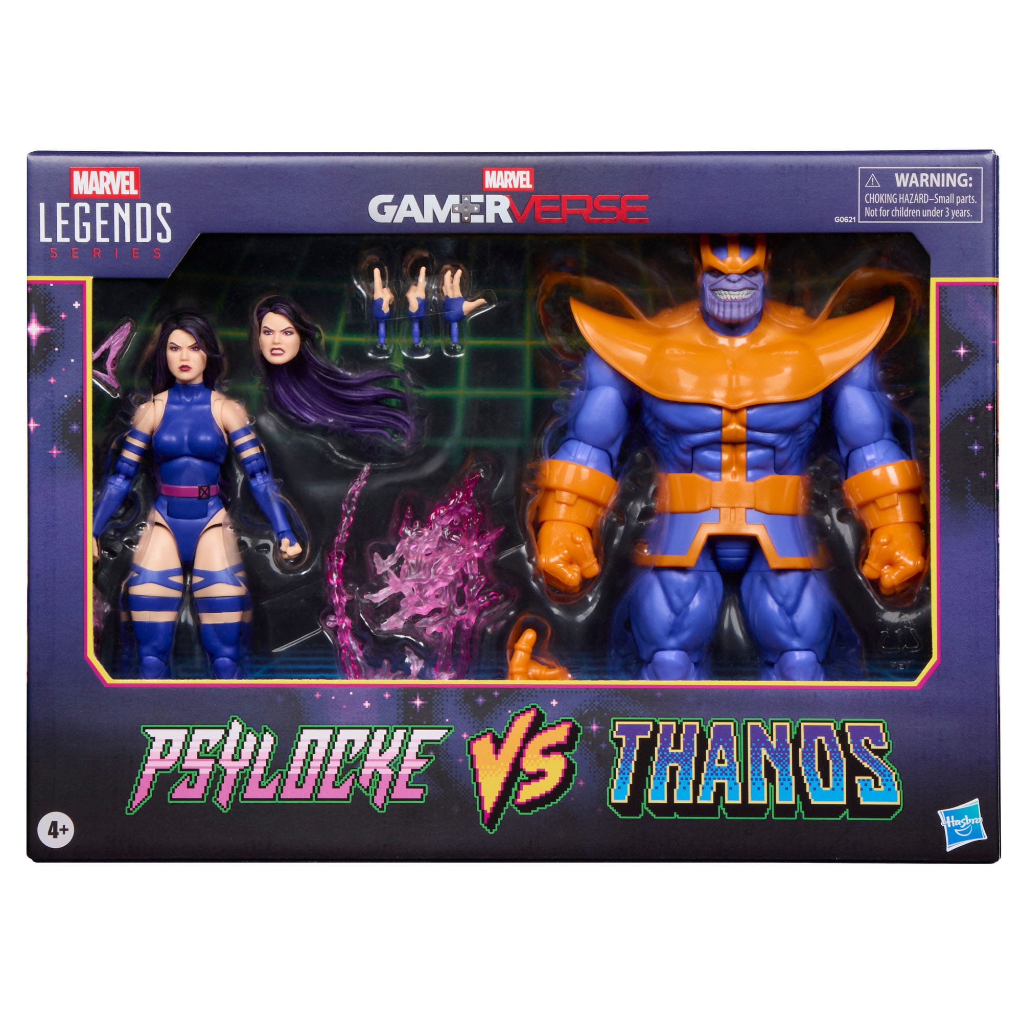 Marvel Legends: Psylocke vs. Thanos (Gamerverse)-Actionfiguren-Hasbro-Mighty Underground