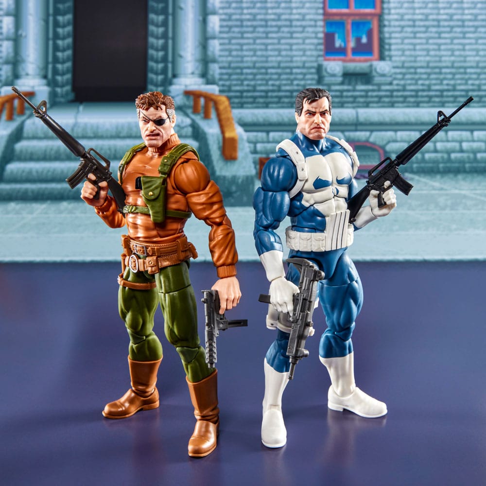 Marvel Legends: Punisher & Nick Fury (Gamerverse)-Actionfiguren-Hasbro-Mighty Underground