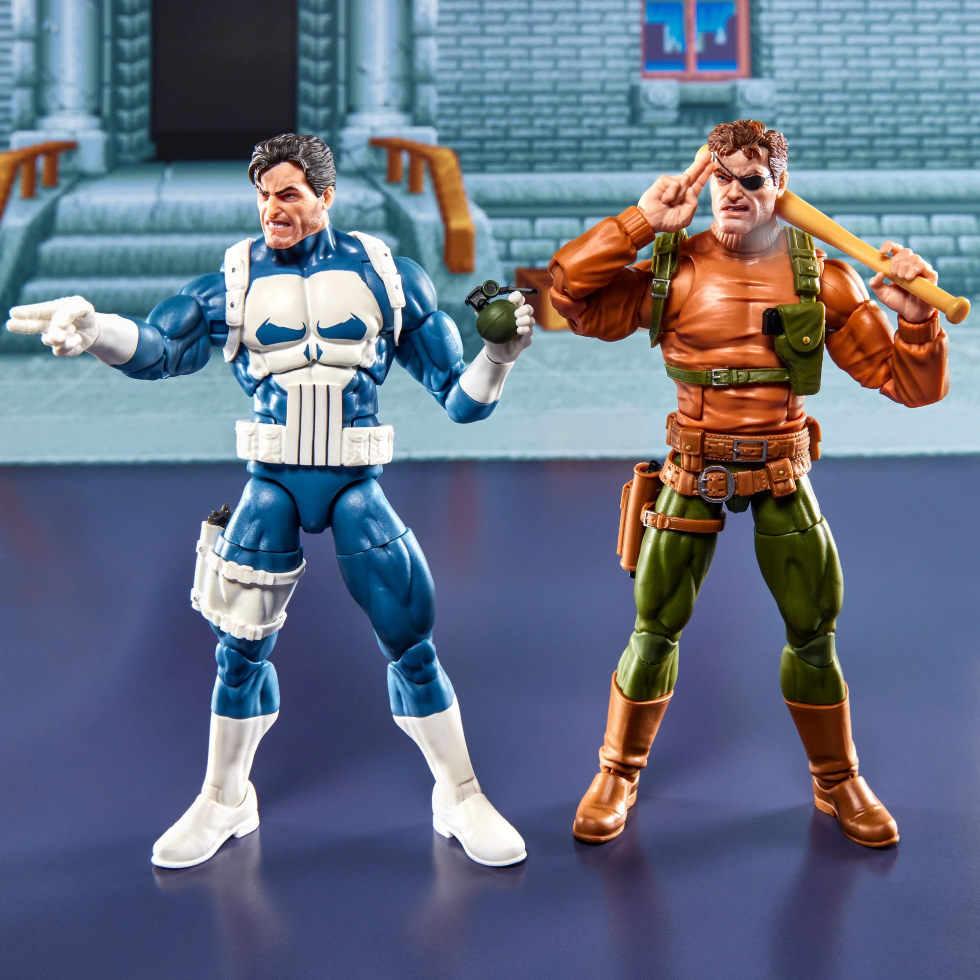 Marvel Legends: Punisher & Nick Fury (Gamerverse)-Actionfiguren-Hasbro-Mighty Underground