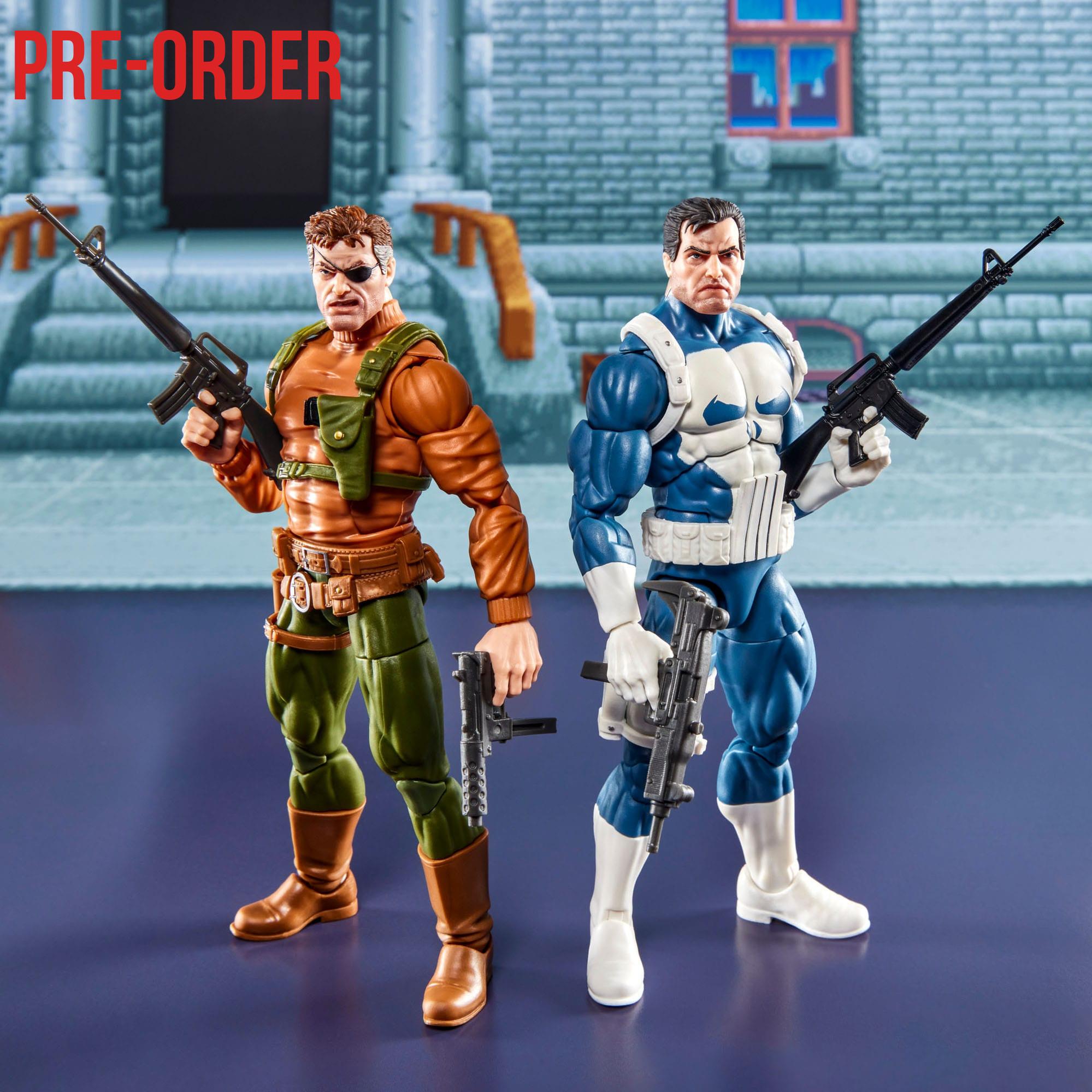Marvel Legends: Punisher & Nick Fury (Gamerverse)-Actionfiguren-Hasbro-Mighty Underground