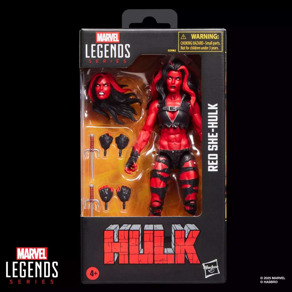 Marvel Legends: Red She-Hulk-Actionfiguren-Hasbro-Mighty Underground