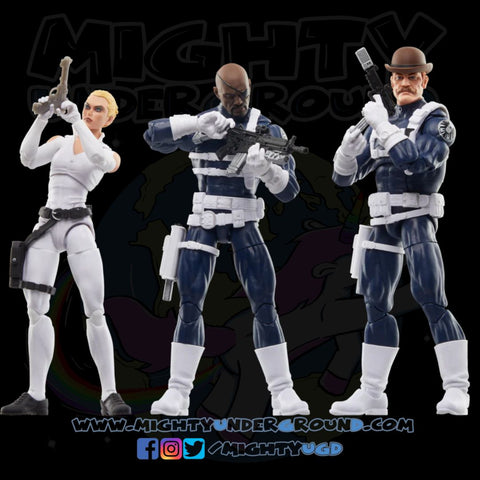 Marvel Legends: S.H.I.E.L.D. - 3-Pack-Actionfiguren-Hasbro-Mighty Underground