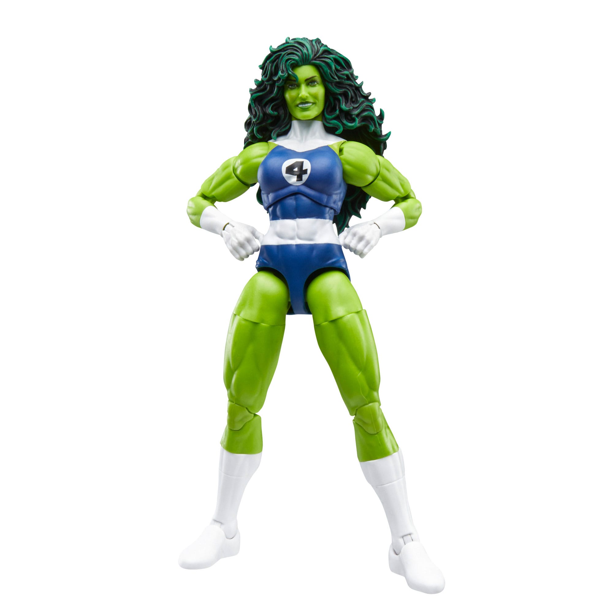 Marvel Legends: She-Hulk (Fantastic Four Retro)-Actionfiguren-Hasbro-Mighty Underground