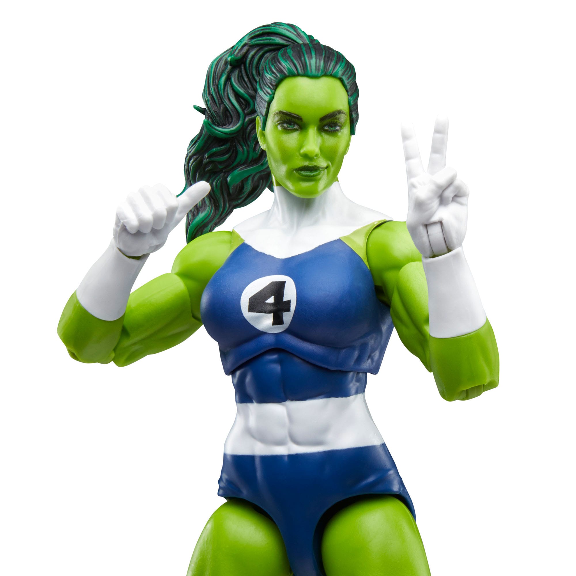 Marvel Legends: She-Hulk (Fantastic Four Retro)-Actionfiguren-Hasbro-Mighty Underground