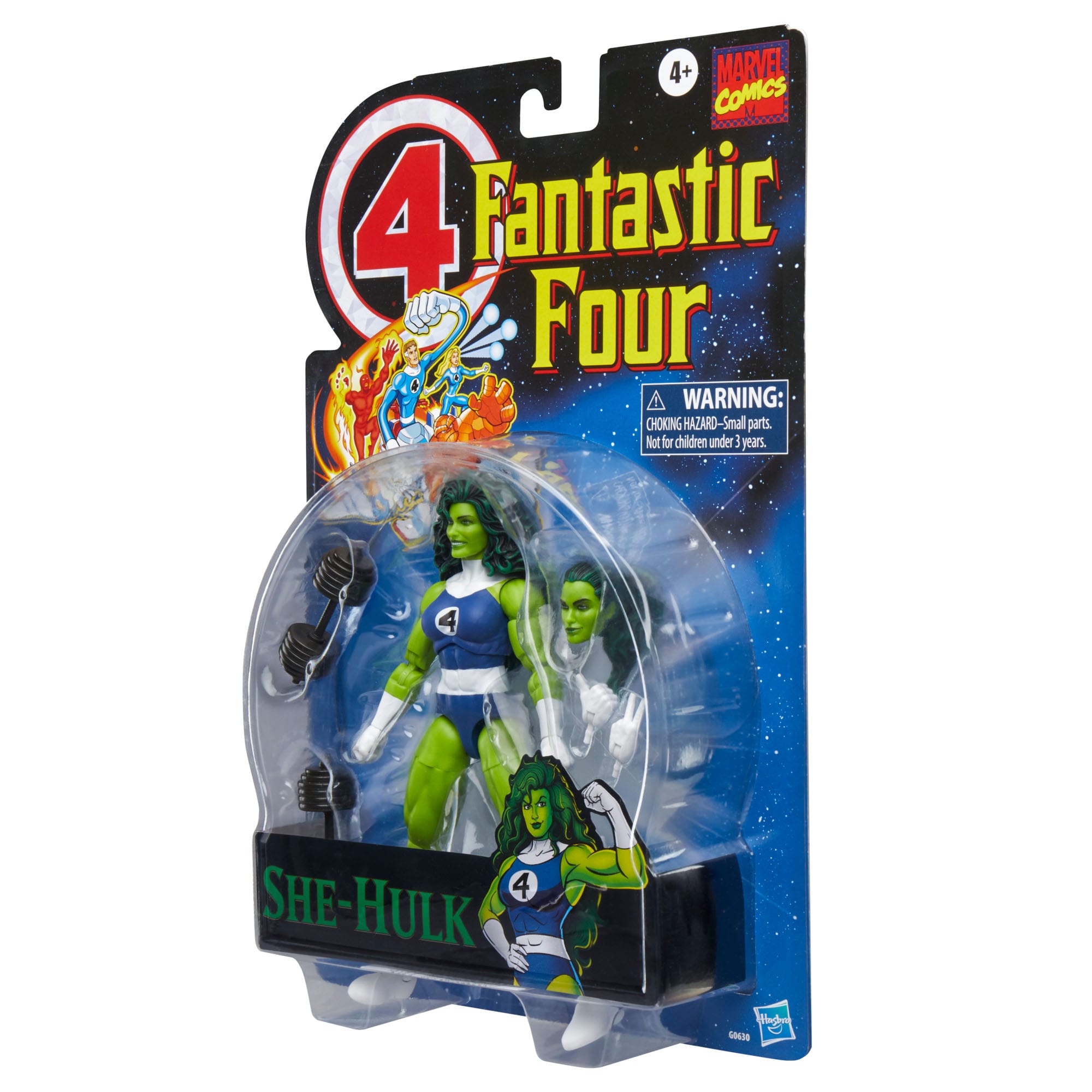 Marvel Legends: She-Hulk (Fantastic Four Retro)-Actionfiguren-Hasbro-Mighty Underground