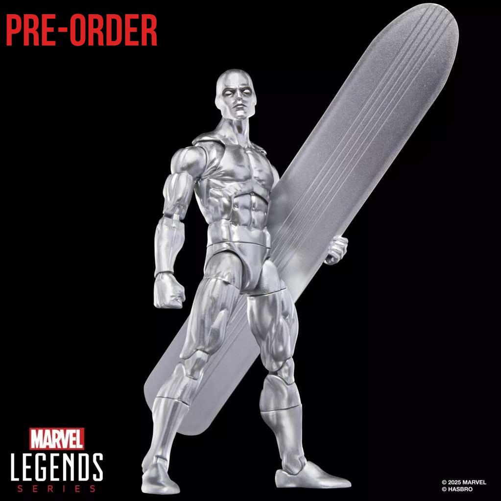 Marvel Legends: Silver Surfer (Mini Comics)-Actionfiguren-Hasbro-Mighty Underground