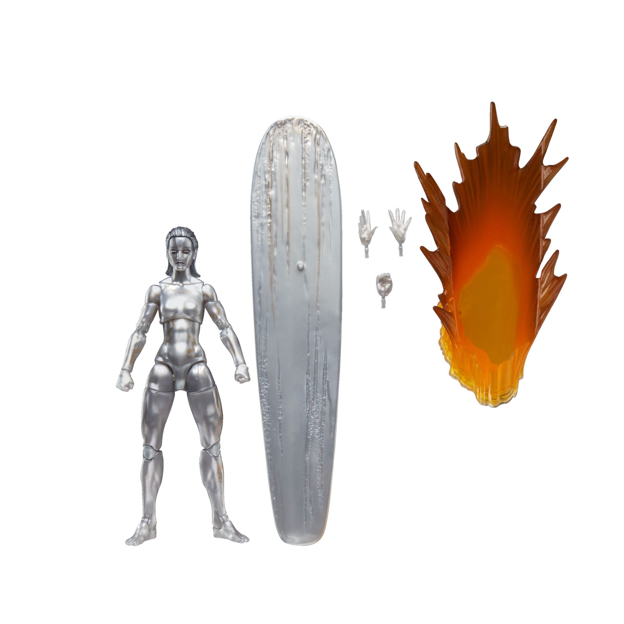 Marvel Legends: Silver Surfer (The Fantastic Four: First Steps)-Actionfiguren-Hasbro-Mighty Underground